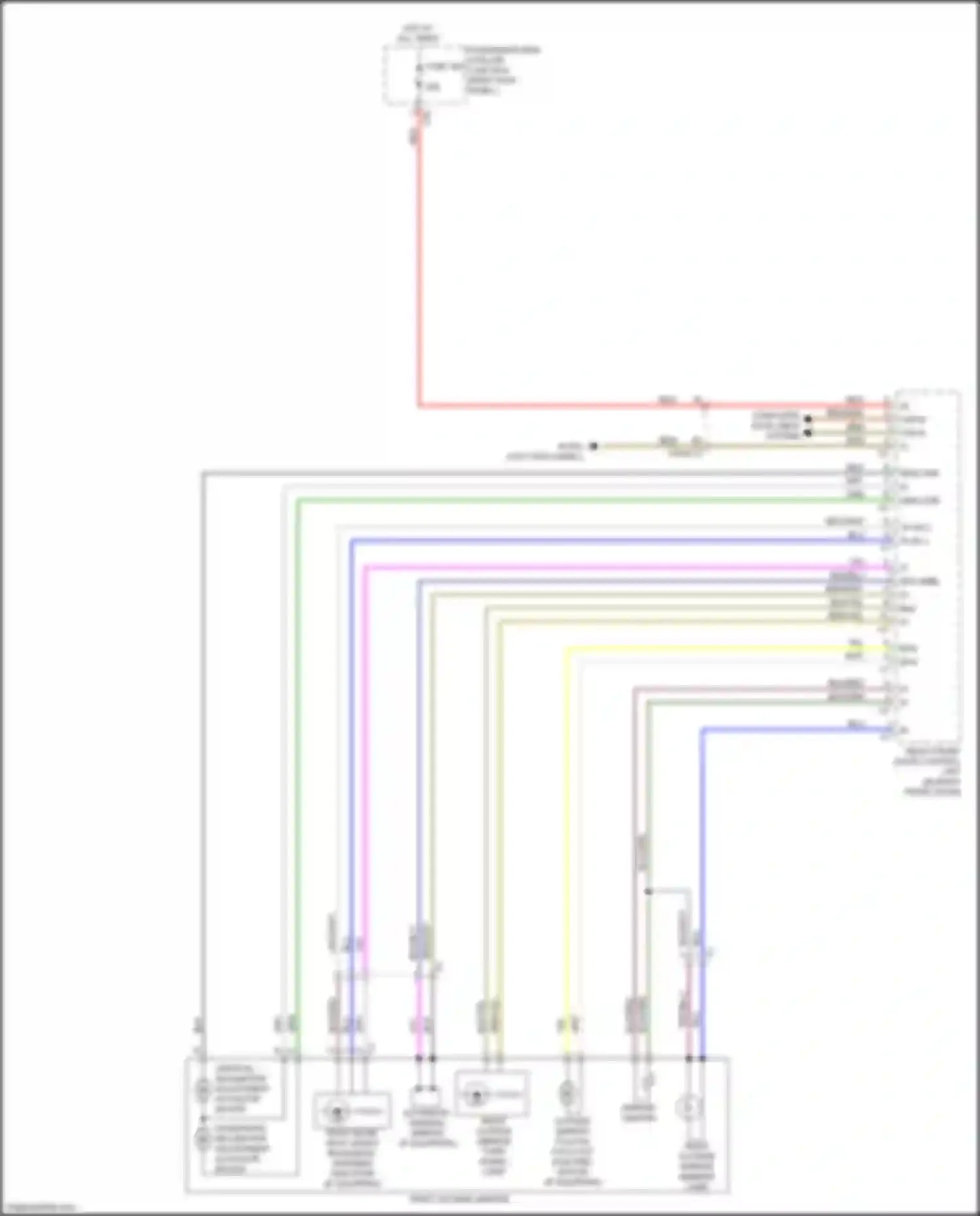 Wiring diagram blk/red for Mercedes-Benz GLC-class AMG X253 (2016-2019) (19 of 27)