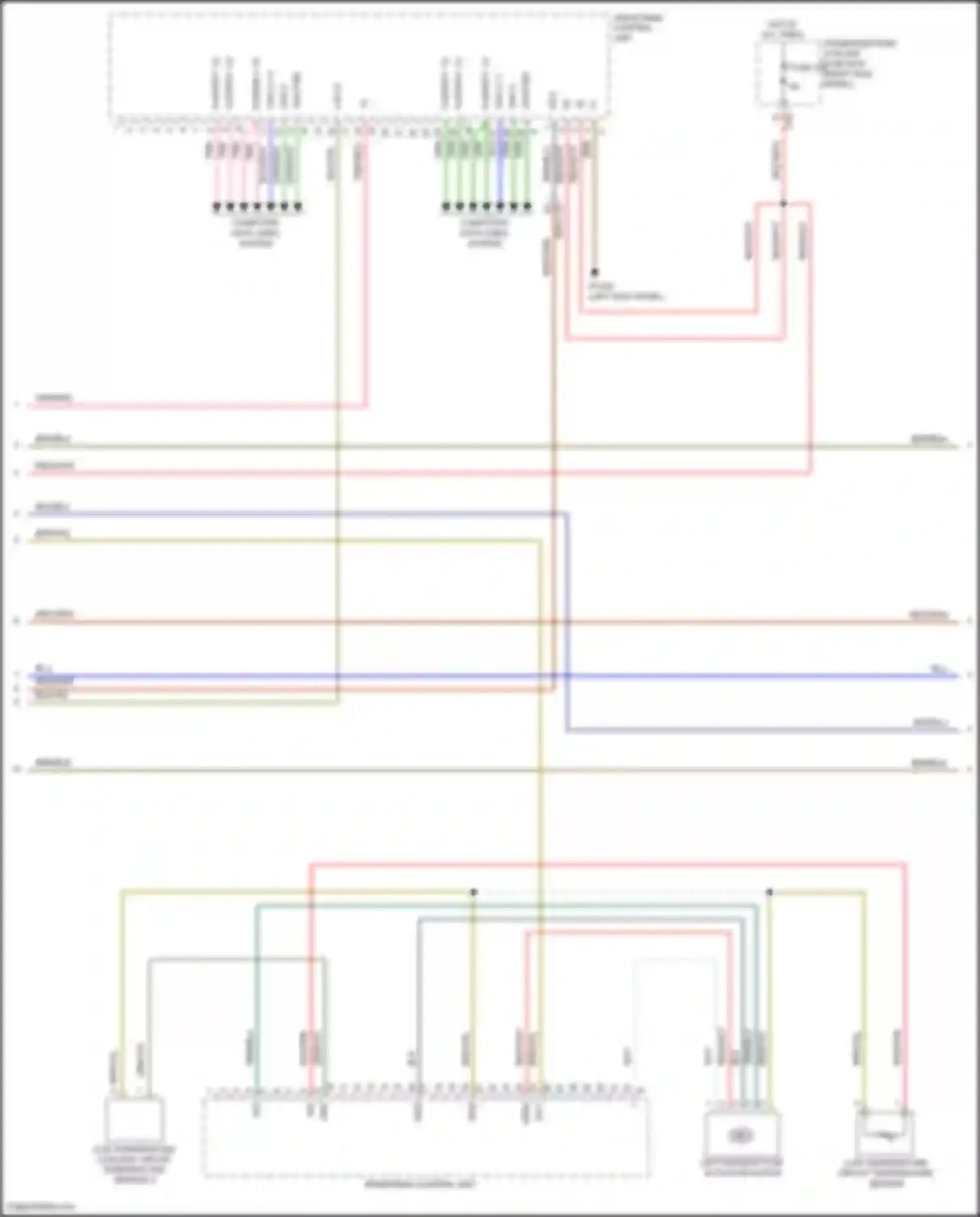 Wiring diagram can c l for Mercedes-Benz GLC-class AMG X253 (2016-2019) (6 of 6)