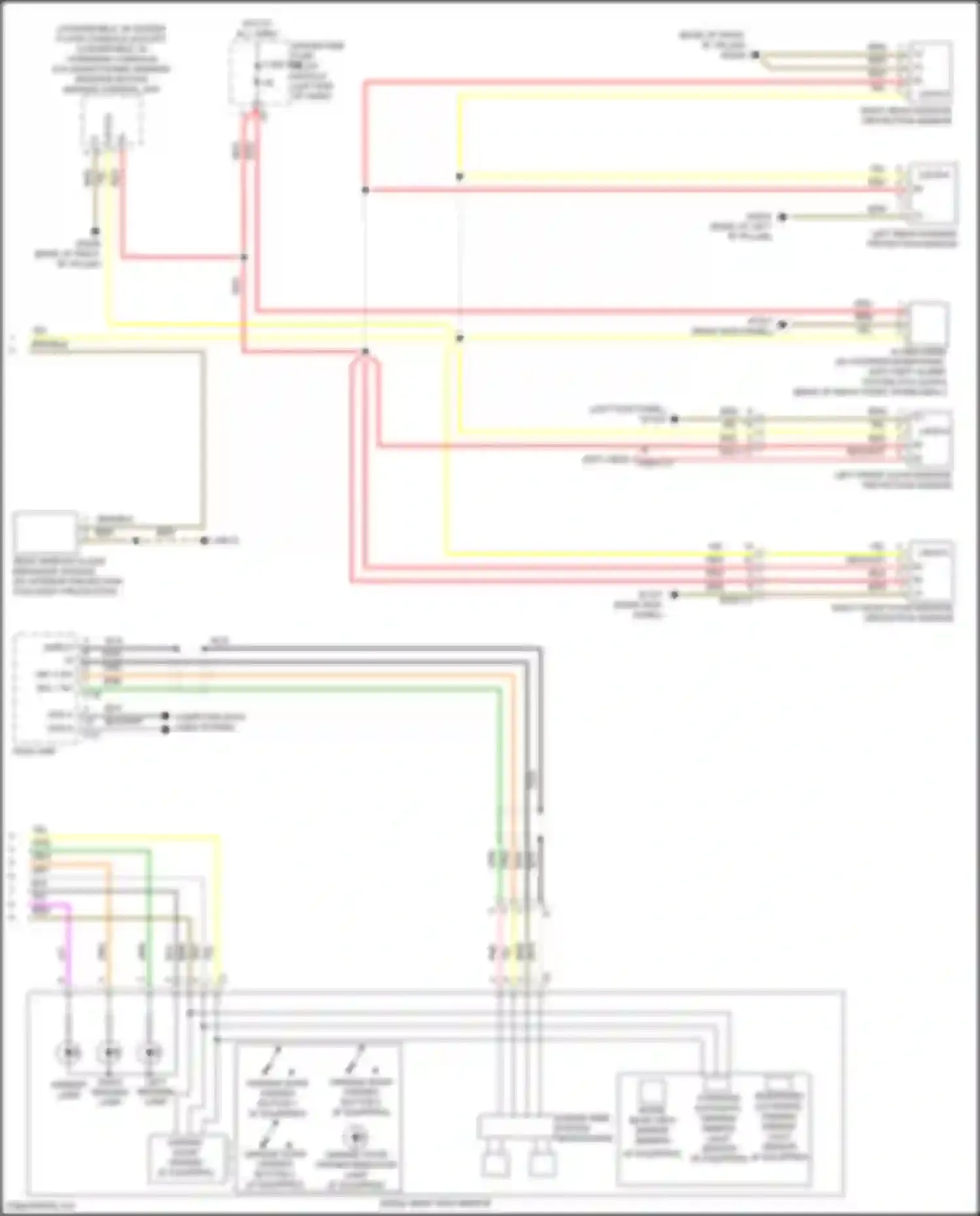 Wiring diagram computer data lines system for Mercedes-Benz GLC-class AMG X253 (2016-2019) (19 of 106)