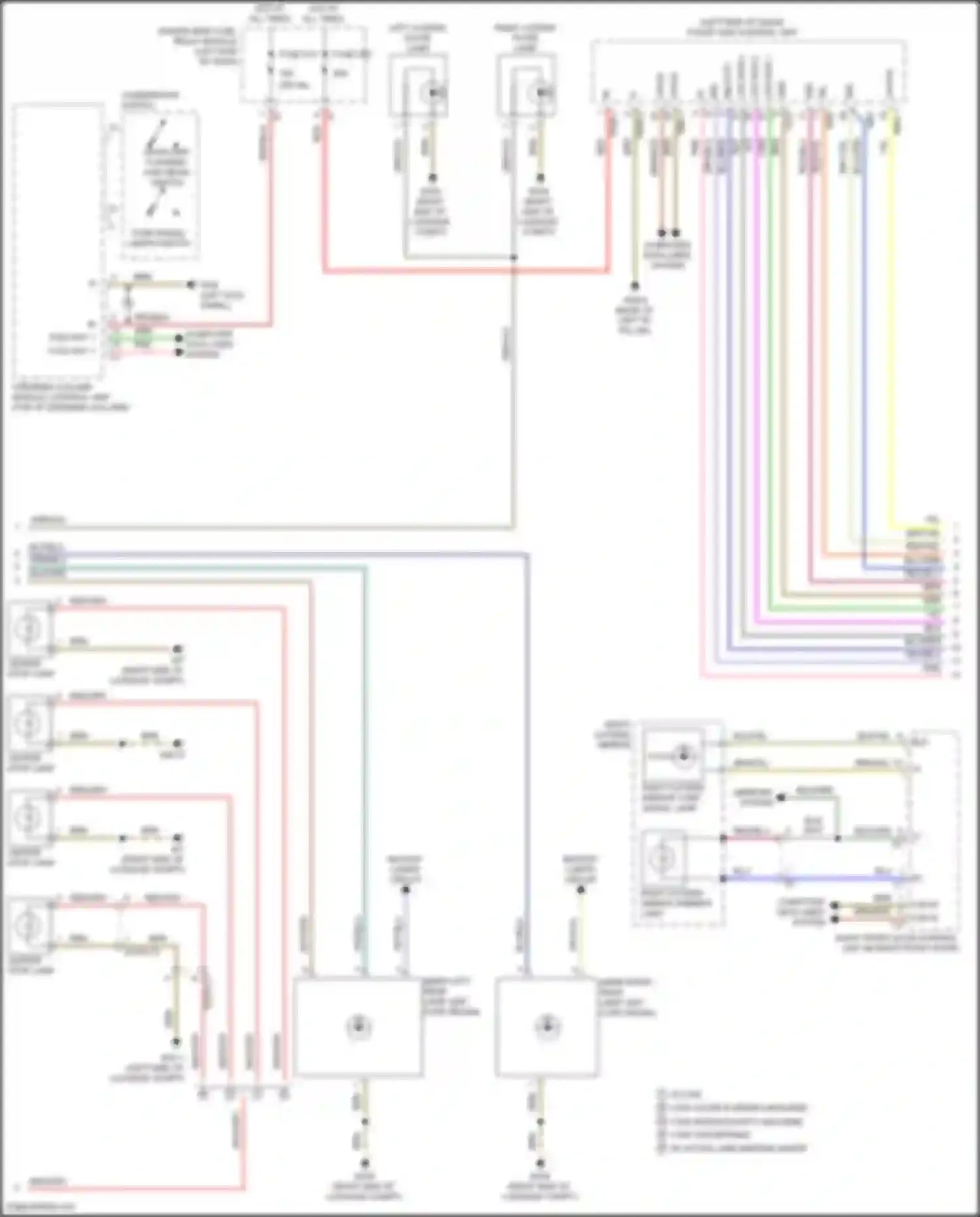 Wiring diagram fuse 210 for Mercedes-Benz GLC-class AMG X253 (2016-2019) (3 of 6)