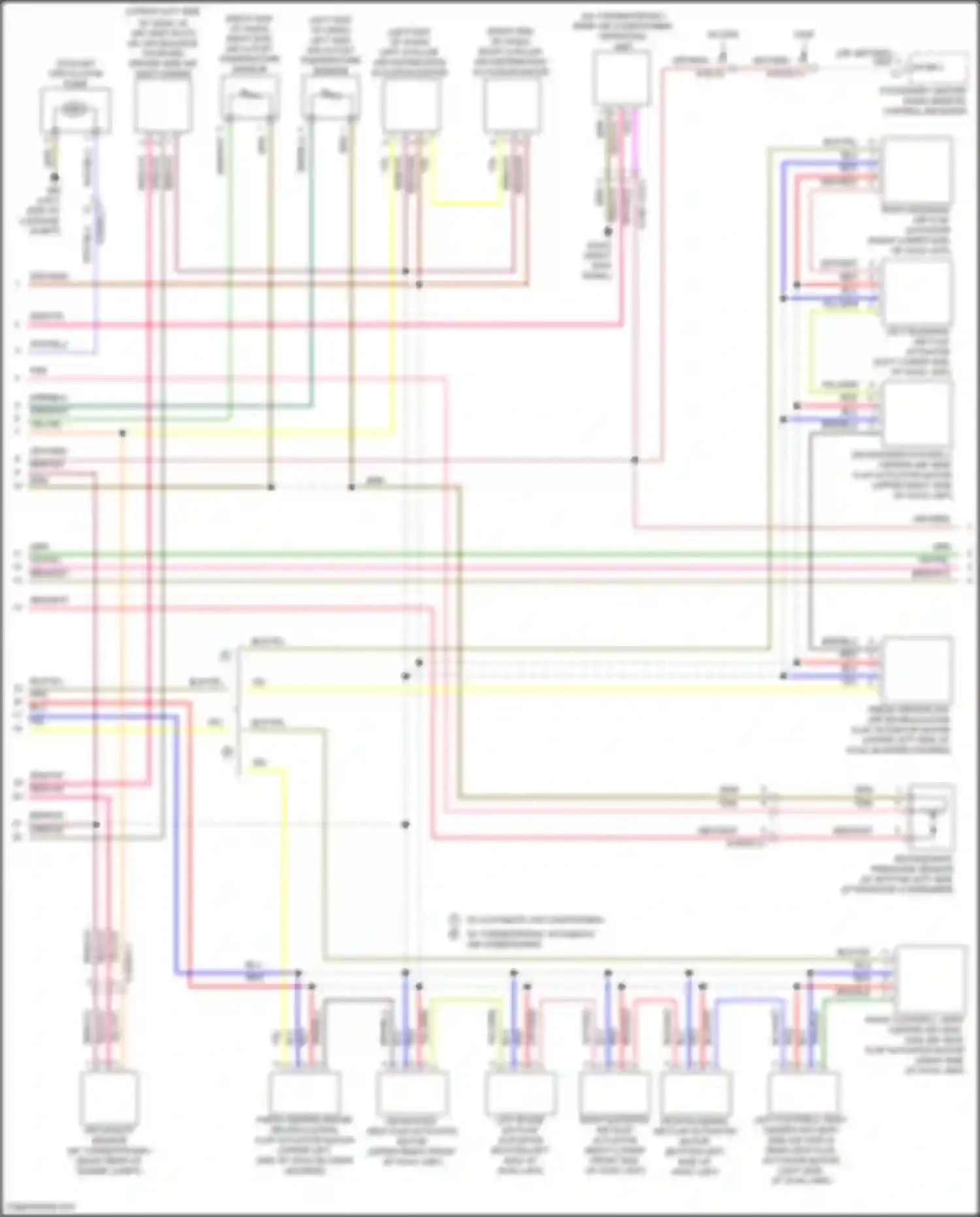 Wiring diagram grn/blk for Mercedes-Benz GLC-class AMG X253 (2016-2019) (11 of 16)