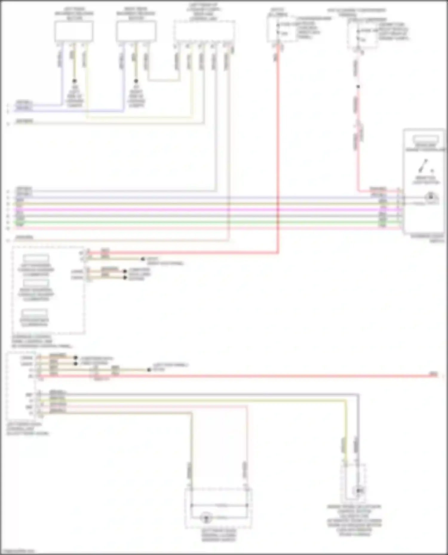 Wiring diagram gry/brn for Mercedes-Benz GLC-class AMG X253 (2016-2019) (2 of 3)