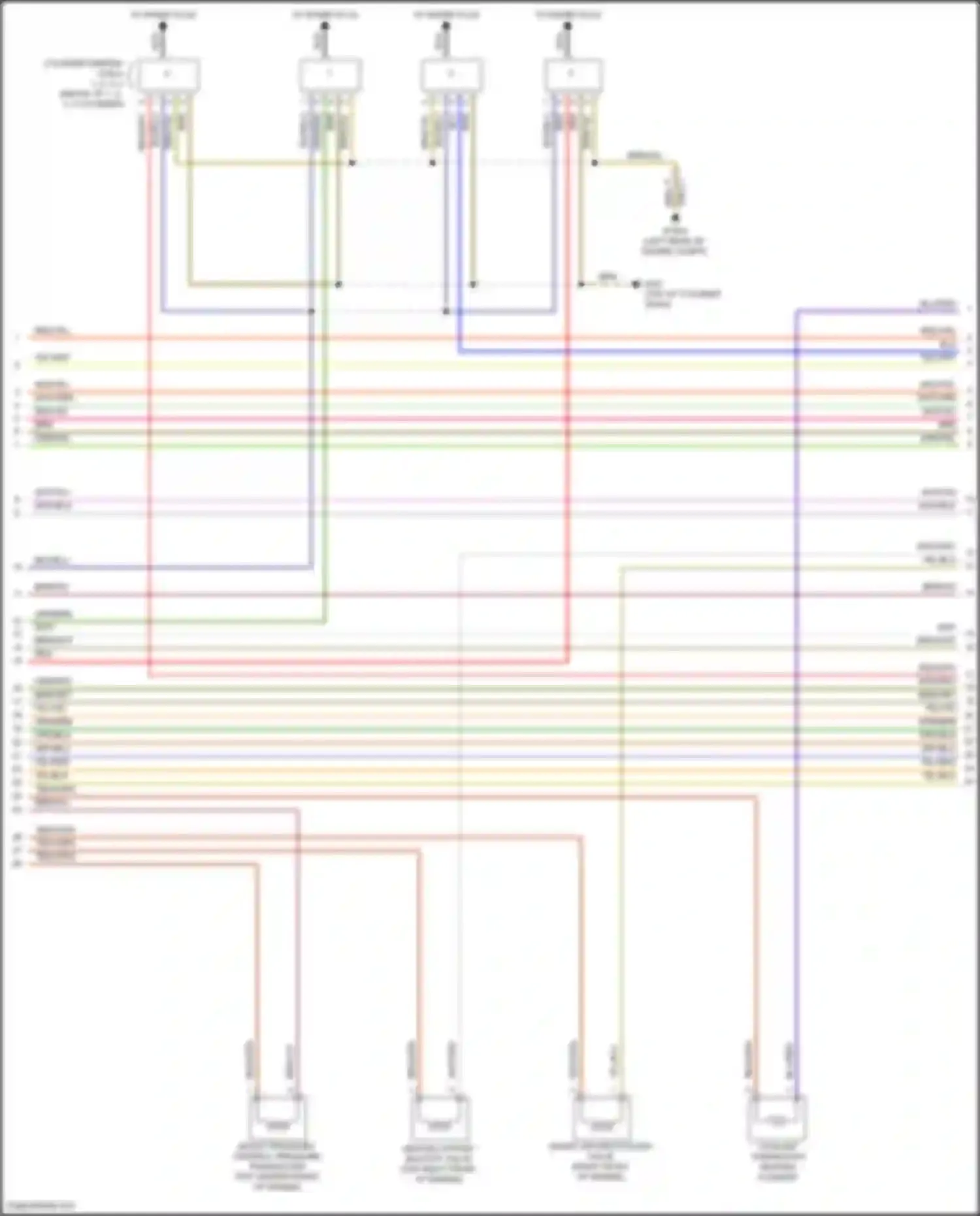 Wiring diagram heating system shutoff valve for Mercedes-Benz GLC-class AMG X253 (2016-2019) (1 of 1)