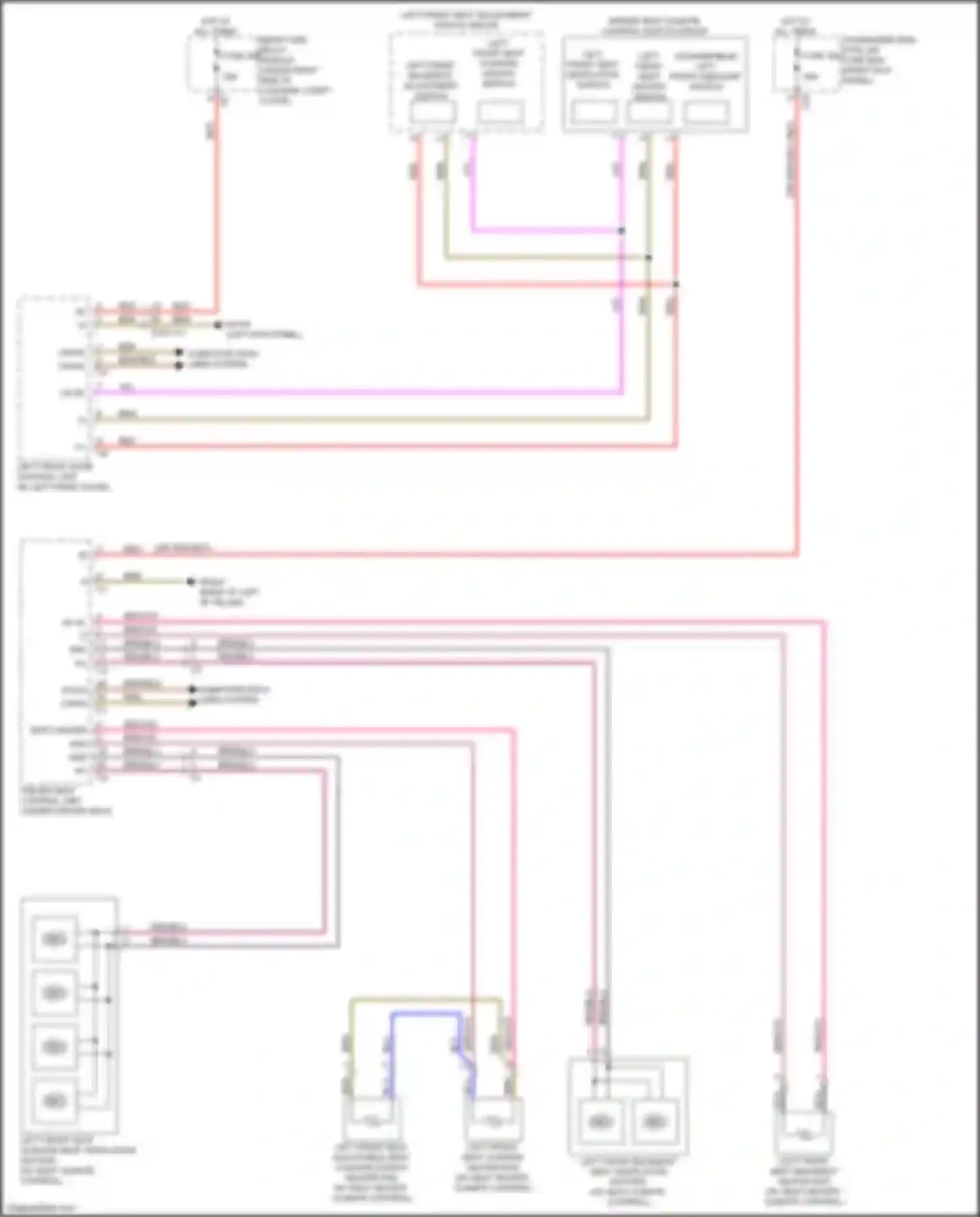 Wiring diagram hk sl vl for Mercedes-Benz GLC-class AMG X253 (2016-2019) (2 of 4)