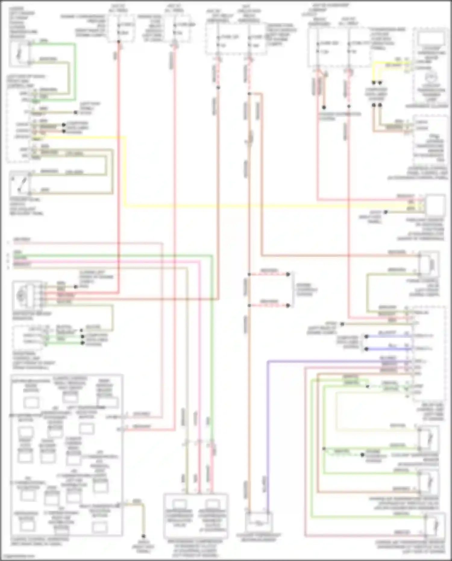 Wiring diagram power distribution system for Mercedes-Benz GLC-class AMG X253 (2016-2019) (11 of 13)