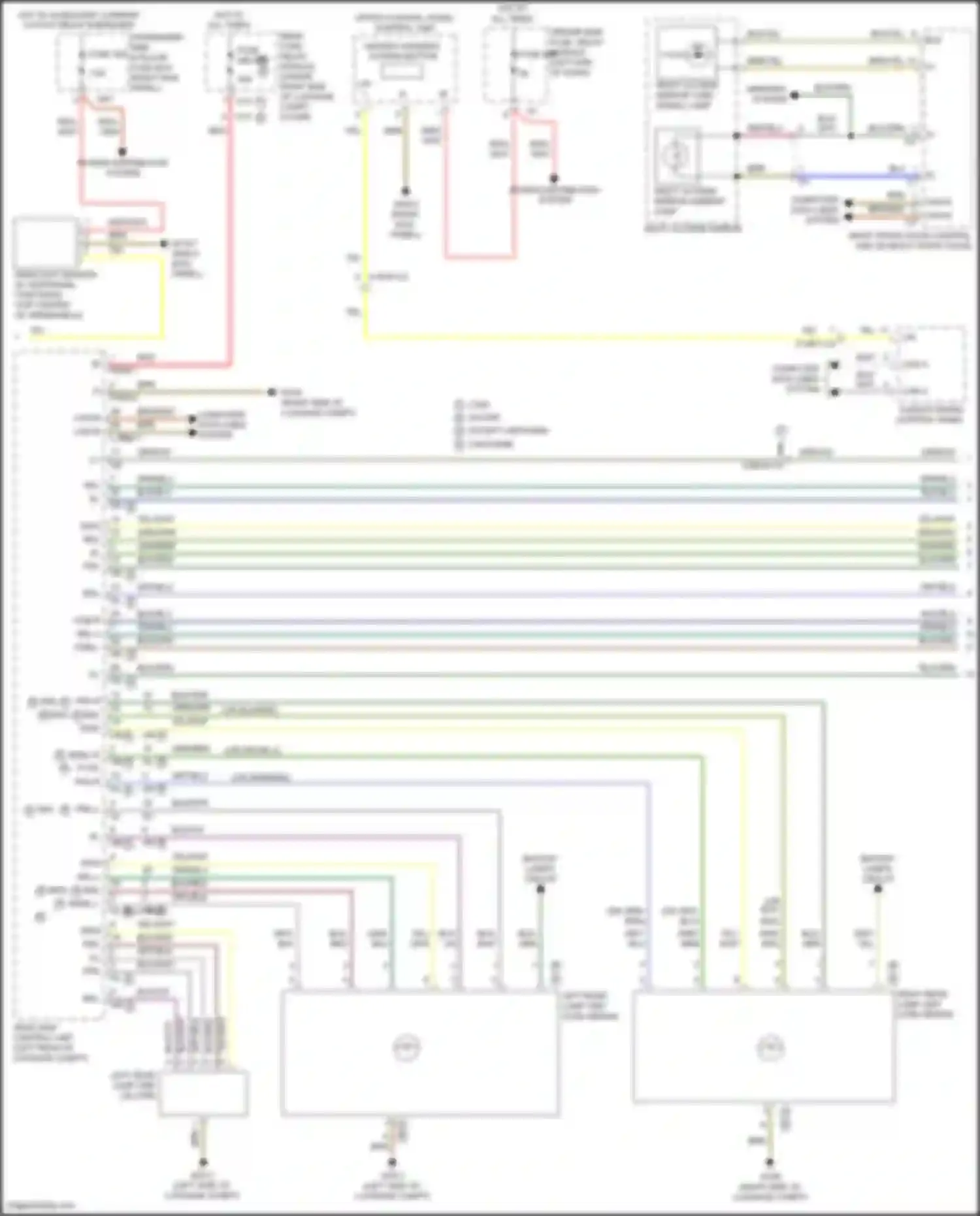 Wiring diagram sml hr for Mercedes-Benz GLC-class AMG X253 (2016-2019) (2 of 3)