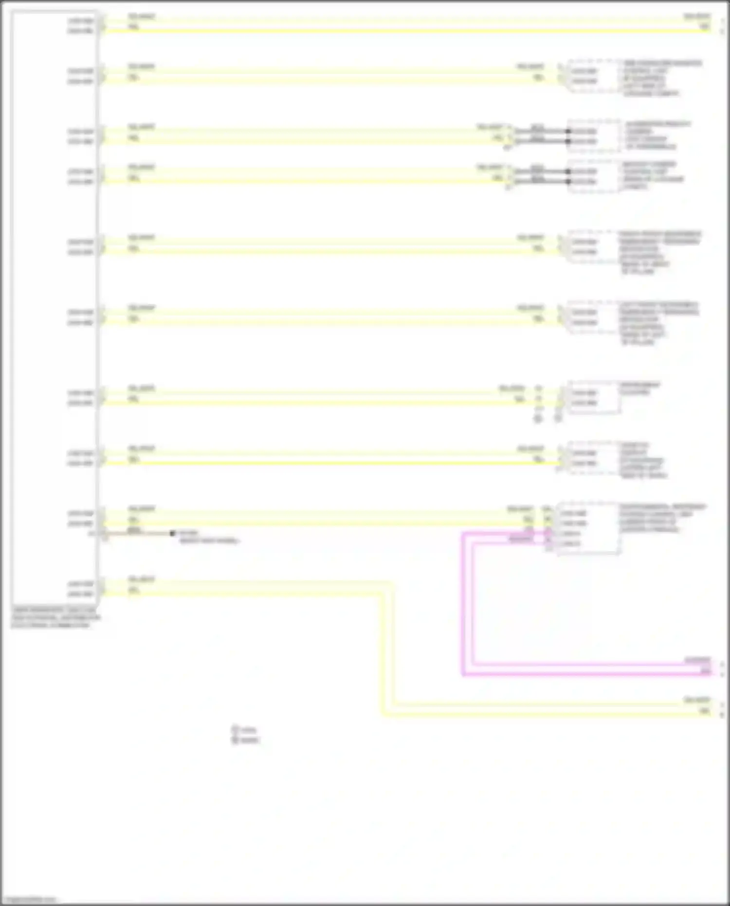 GLC-class Coupe Mercedes-Benz C253 facelift (2019-2023): High/low bus circuit (1 of 5)