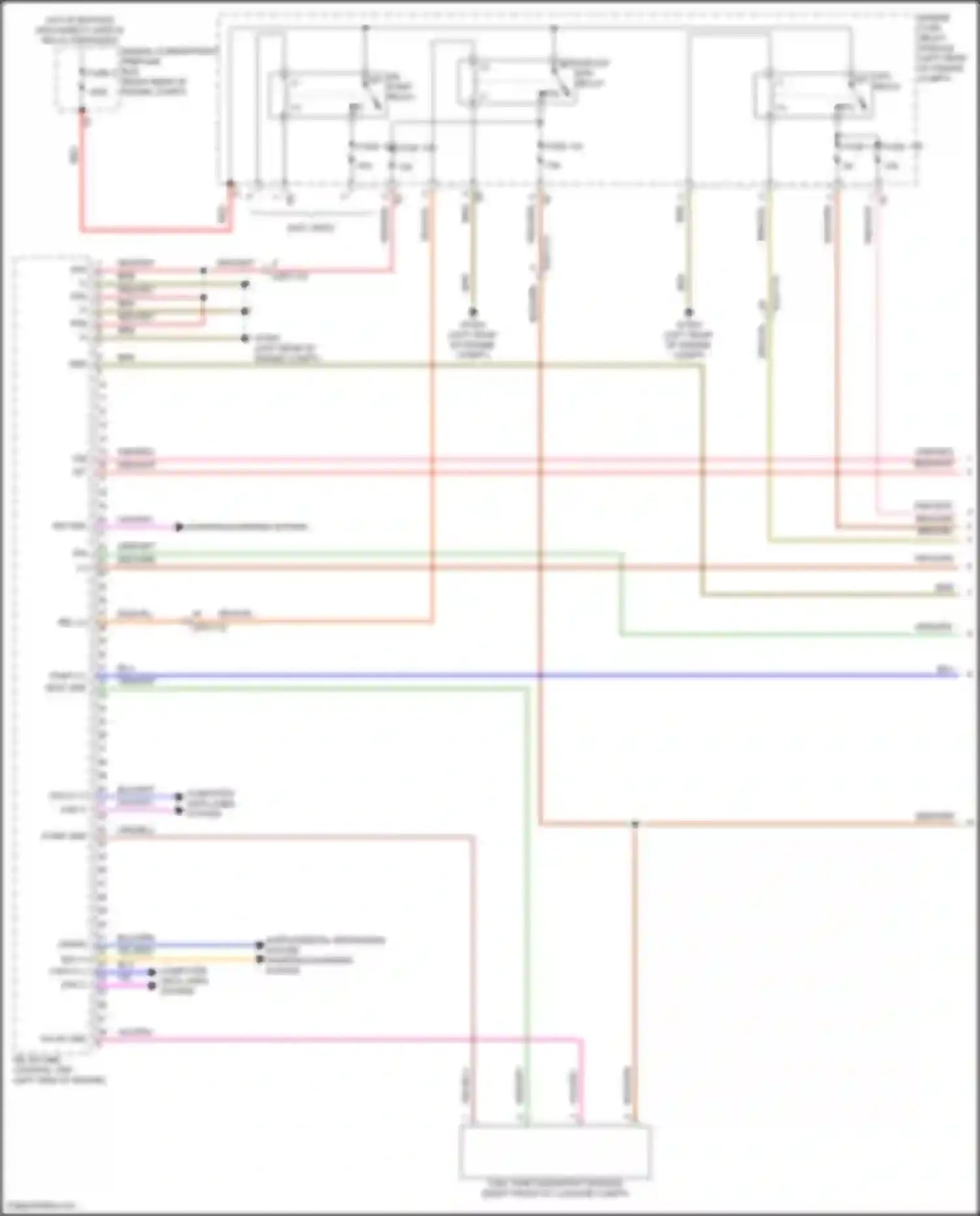 GLC-class Coupe Mercedes-Benz C253 facelift (2019-2023): Wiring diagram engine performance 2.0l turbo (1 of 8)