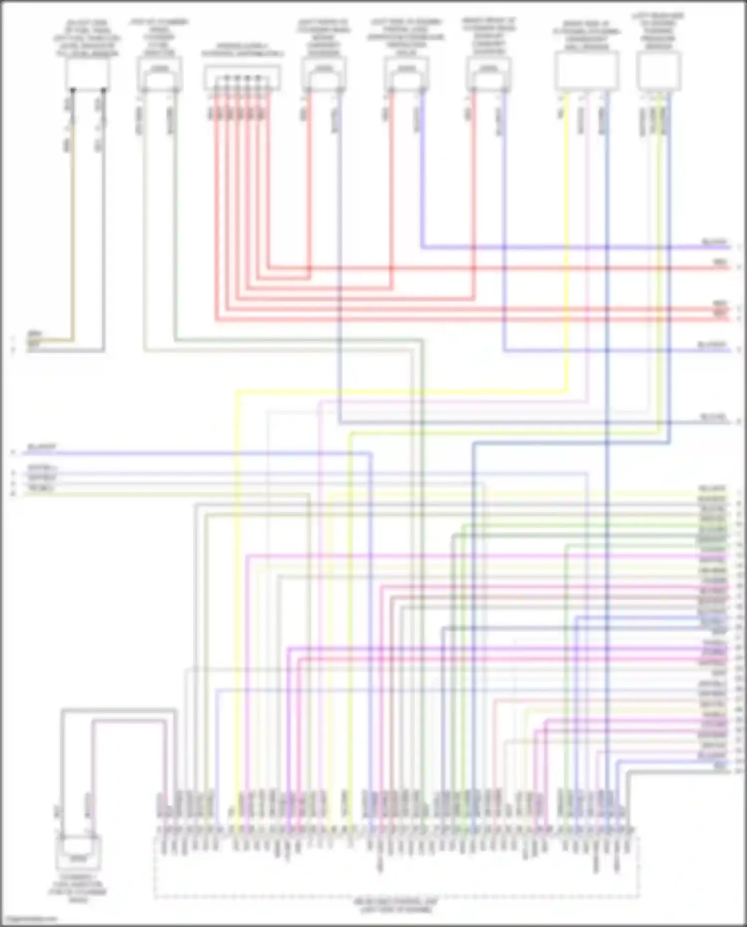 GLC-class Coupe Mercedes-Benz C253 facelift (2019-2023): Wiring diagram engine performance 2.0l turbo (5 of 8)