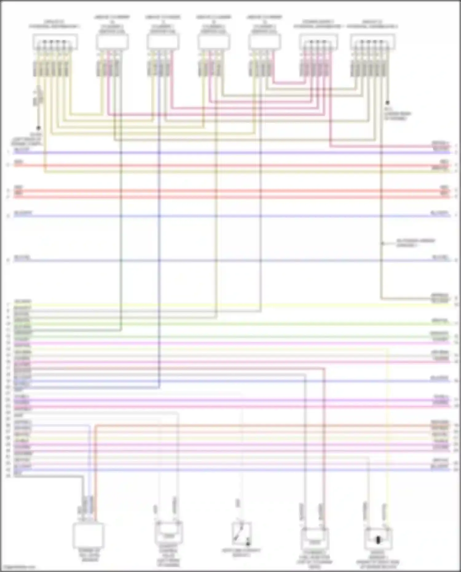 GLC-class Coupe Mercedes-Benz C253 facelift (2019-2023): Wiring diagram engine performance 2.0l turbo (6 of 8)