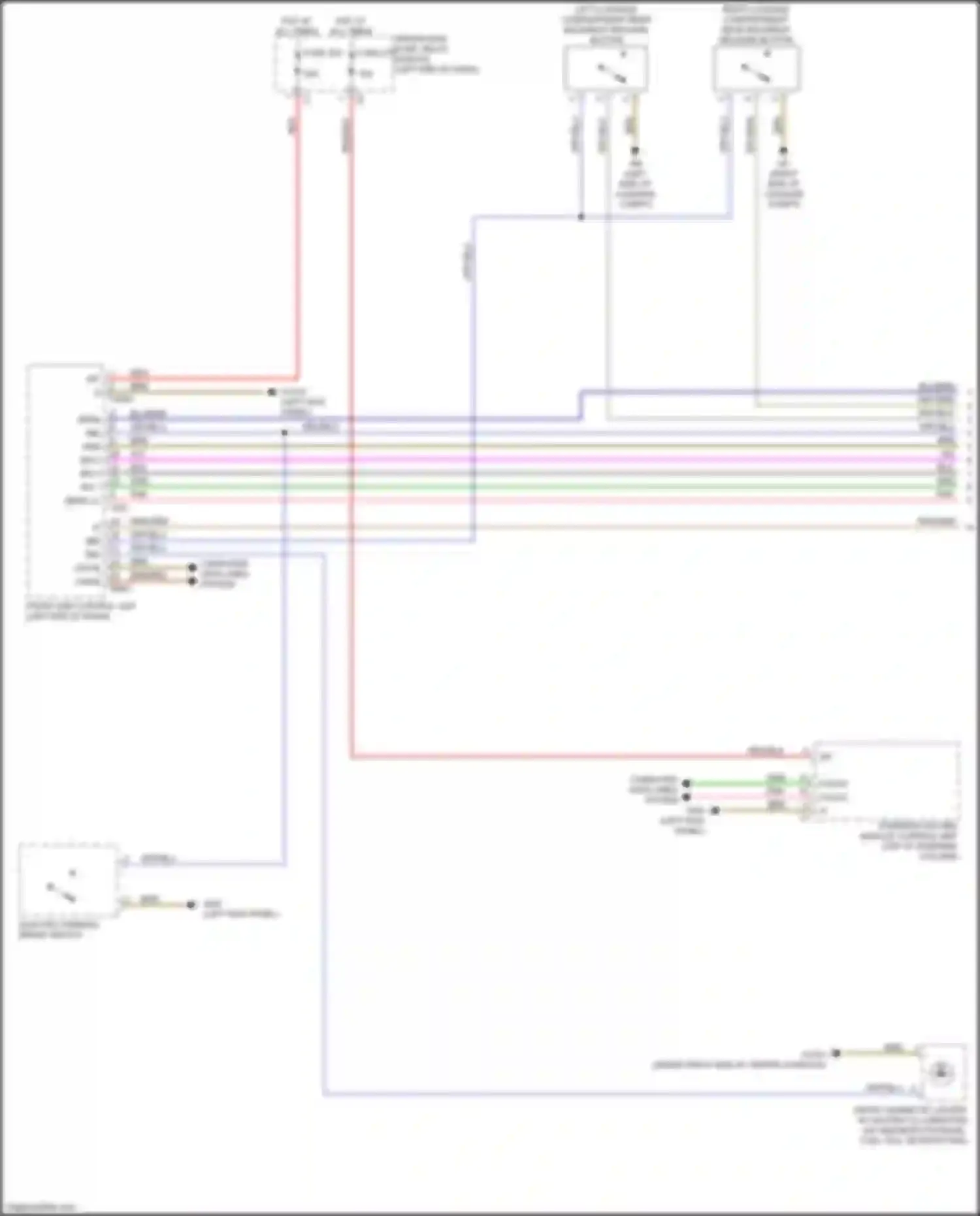 GLC-class Coupe Mercedes-Benz C253 facelift (2019-2023): Instrument illumination circuit (1 of 3)