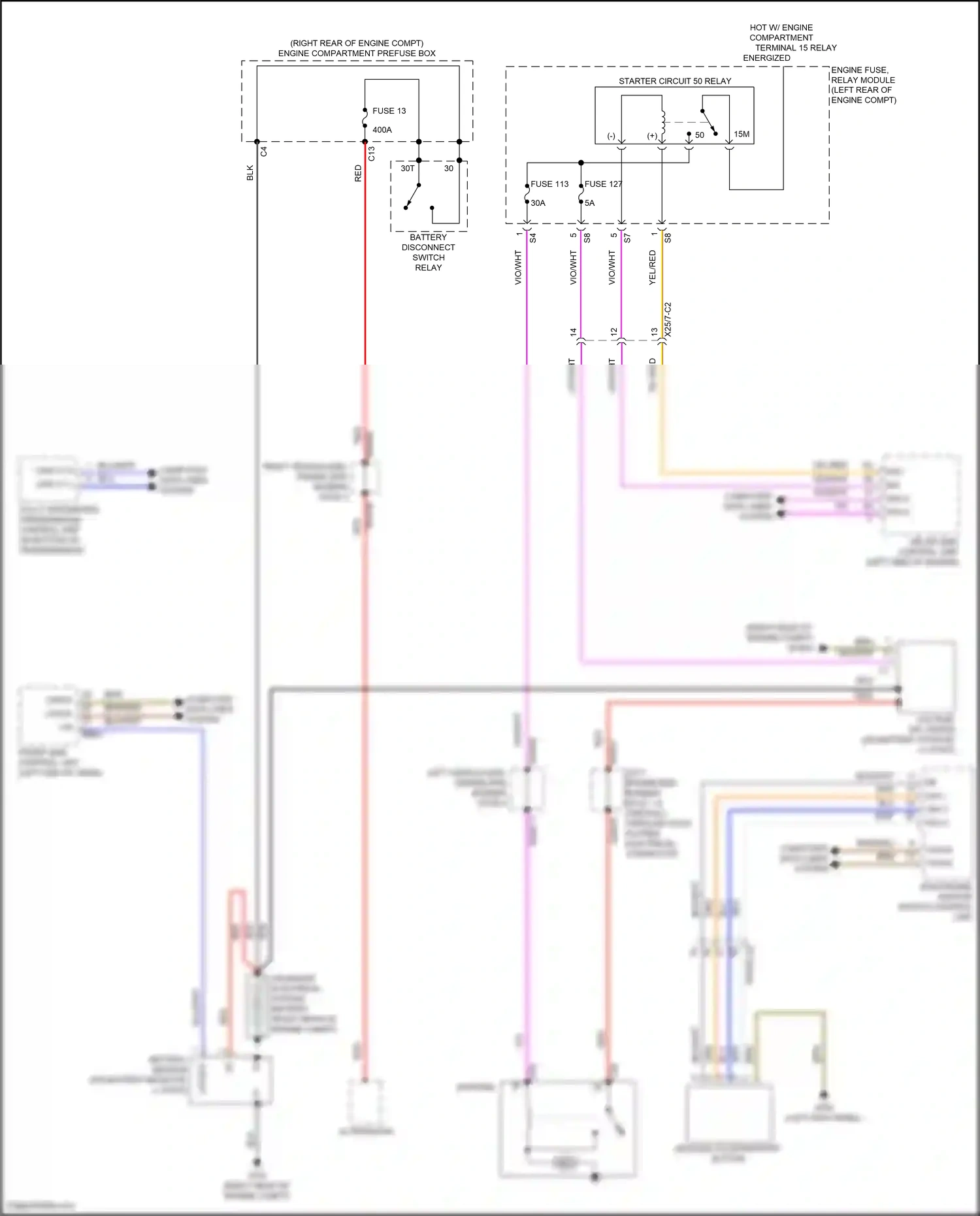Wiring diagram computer data lines system for Mercedes-Benz GLC-class Coupe C253 facelift (2019-2023) (50 of 99)
