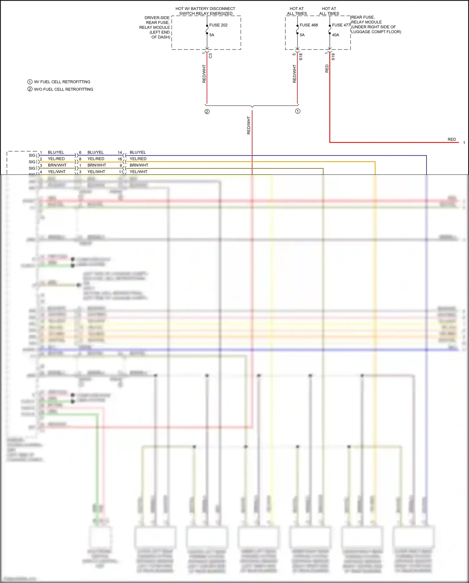 Wiring diagram computer data lines system for Mercedes-Benz GLC-class Coupe C253 facelift (2019-2023) (59 of 99)