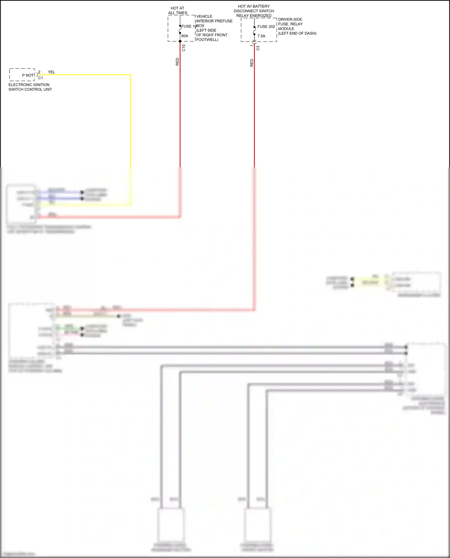 Wiring diagram computer data lines system for Mercedes-Benz GLC-class Coupe C253 facelift (2019-2023) (82 of 99)