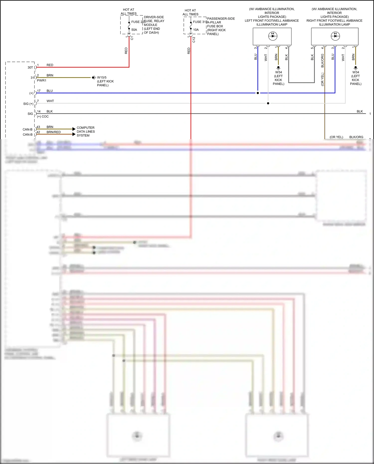Wiring diagram computer data lines system for Mercedes-Benz GLC-class Coupe C253 facelift (2019-2023) (91 of 99)