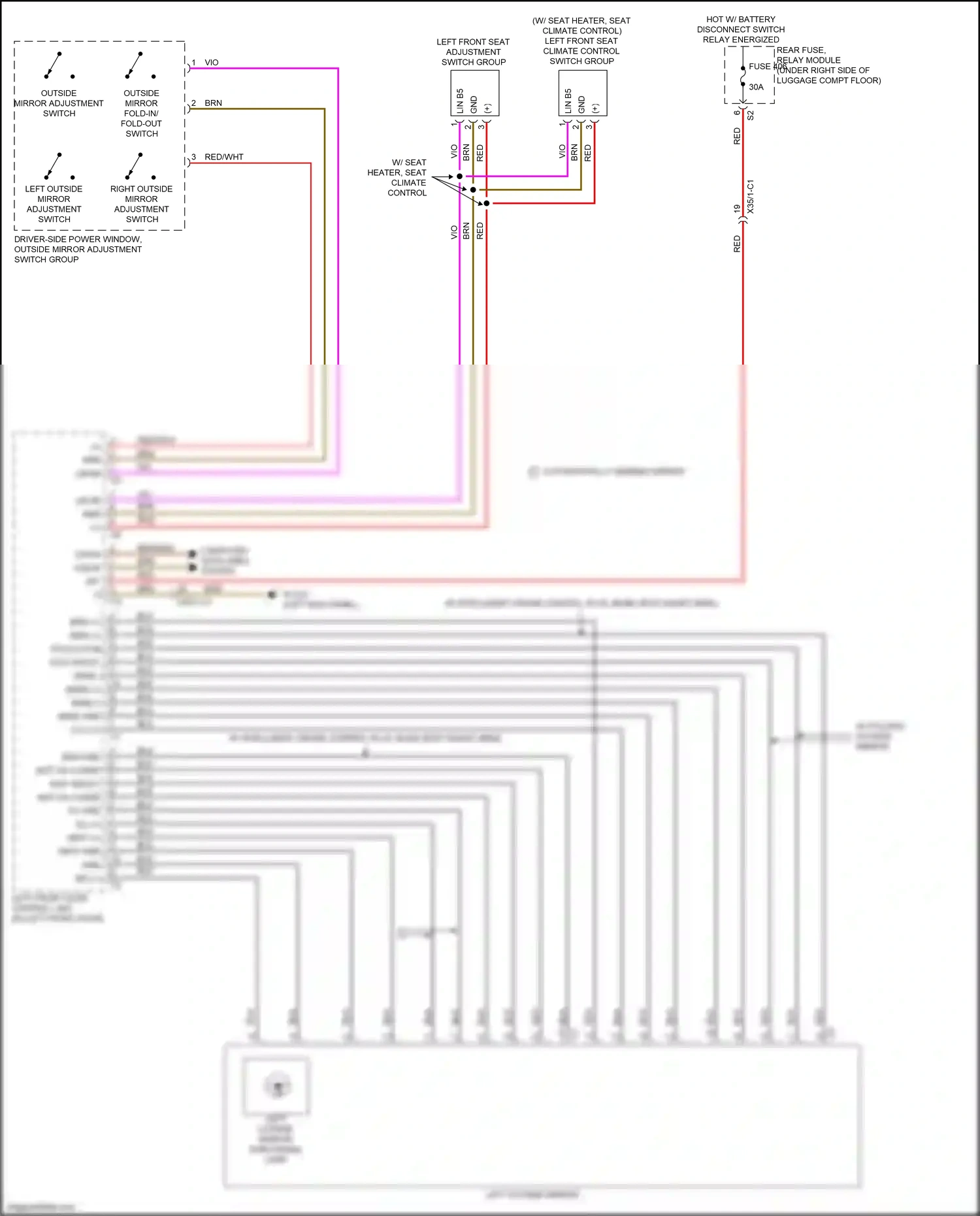 Wiring diagram computer data lines system for Mercedes-Benz GLC-class Coupe C253 facelift (2019-2023) (5 of 99)