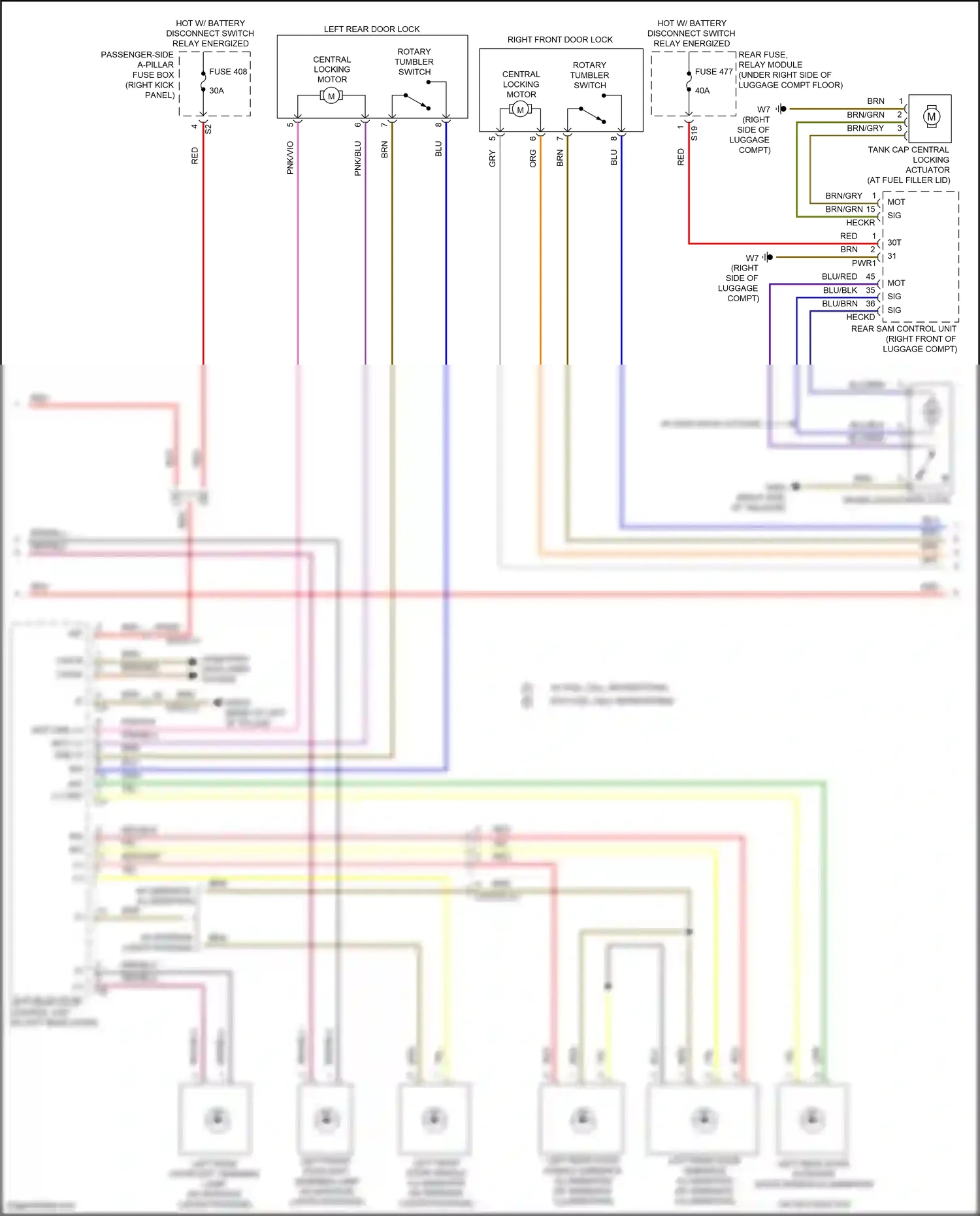 Wiring diagram computer data lines system for Mercedes-Benz GLC-class Coupe C253 facelift (2019-2023) (52 of 99)