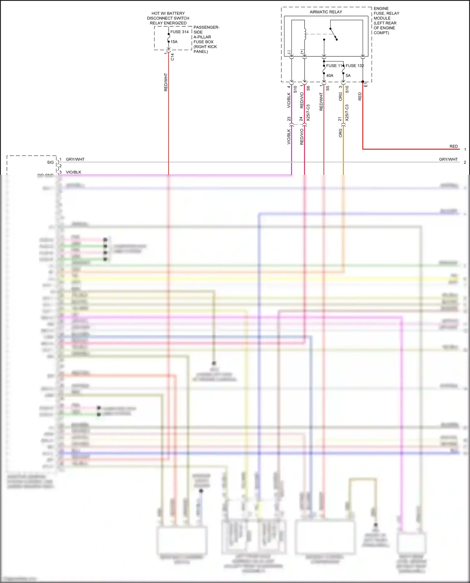 Wiring diagram computer data lines system for Mercedes-Benz GLC-class Coupe C253 facelift (2019-2023) (61 of 99)