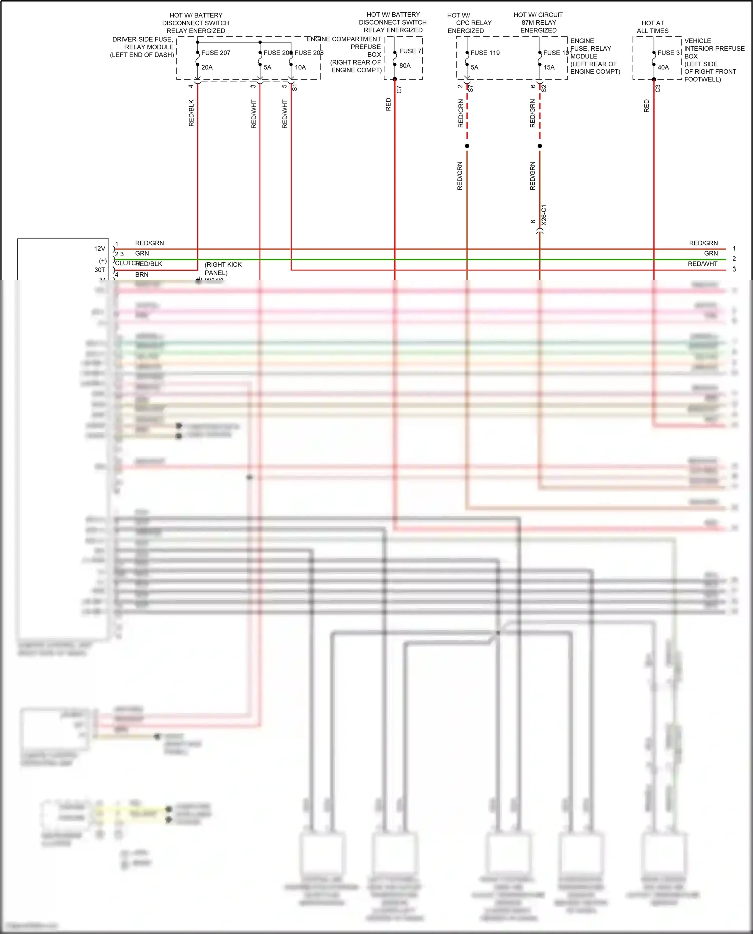 Wiring diagram computer data lines system for Mercedes-Benz GLC-class Coupe C253 facelift (2019-2023) (31 of 99)
