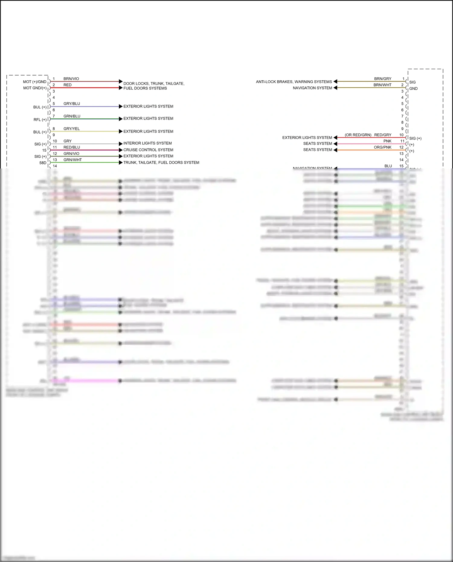 Wiring diagram computer data lines system for Mercedes-Benz GLC-class Coupe C253 facelift (2019-2023) (38 of 99)