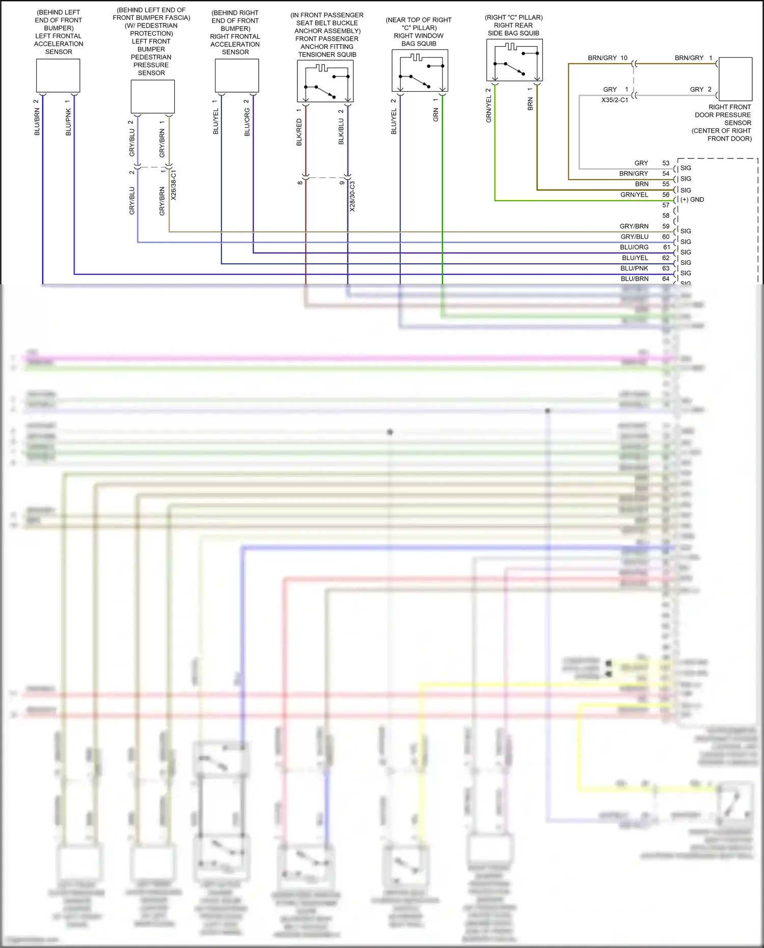 Wiring diagram computer data lines system for Mercedes-Benz GLC-class Coupe C253 facelift (2019-2023) (20 of 99)