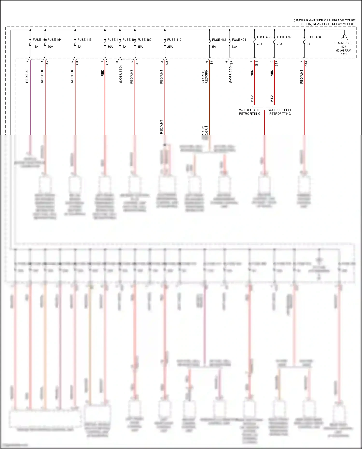 Wiring diagram special vehicle multi-function control unit for Mercedes-Benz GLC-class Coupe C253 facelift (2019-2023) (1 of 1)