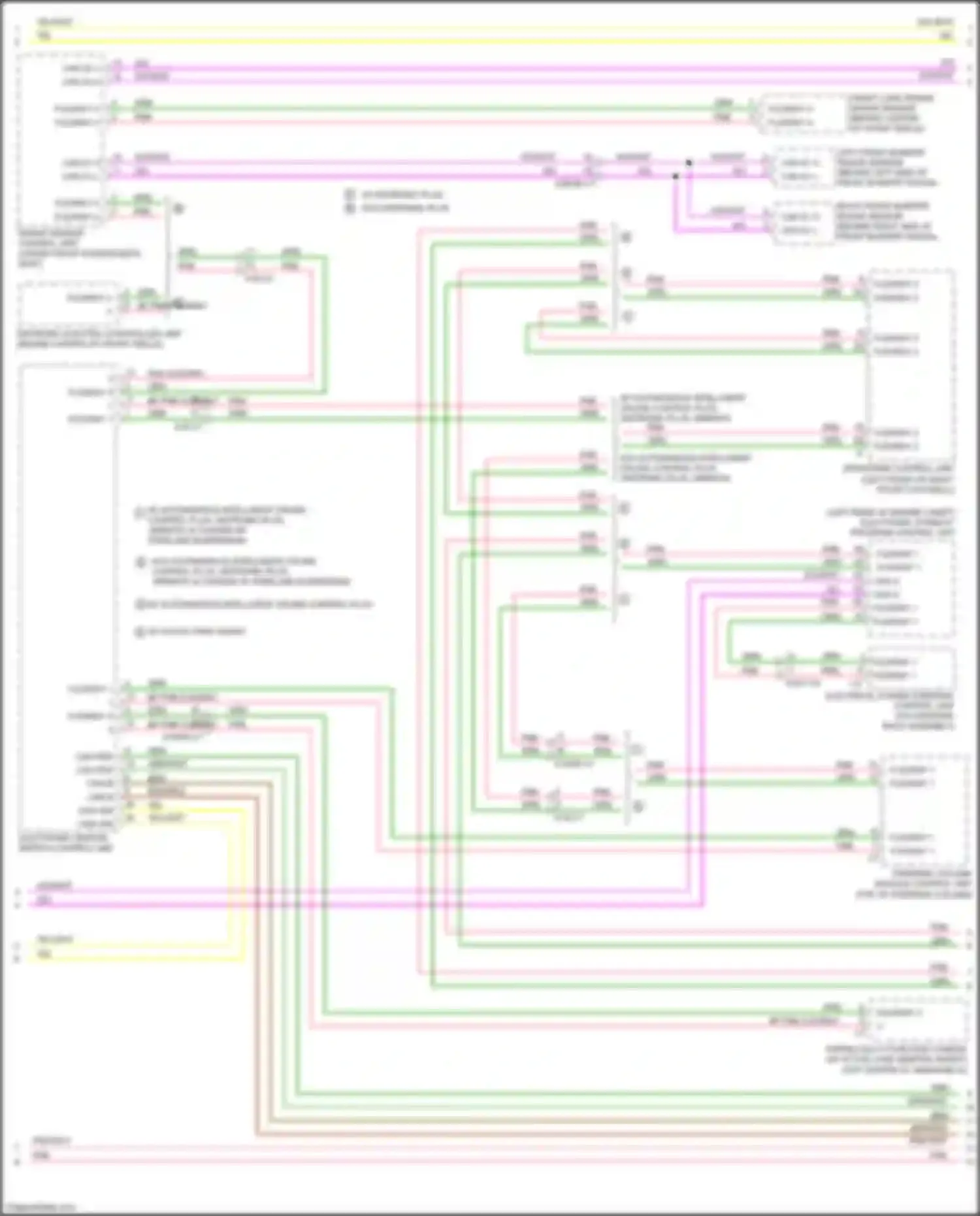 GLC-class Coupe Mercedes-Benz C253 (2016-2019): High/low bus circuit (2 of 6)