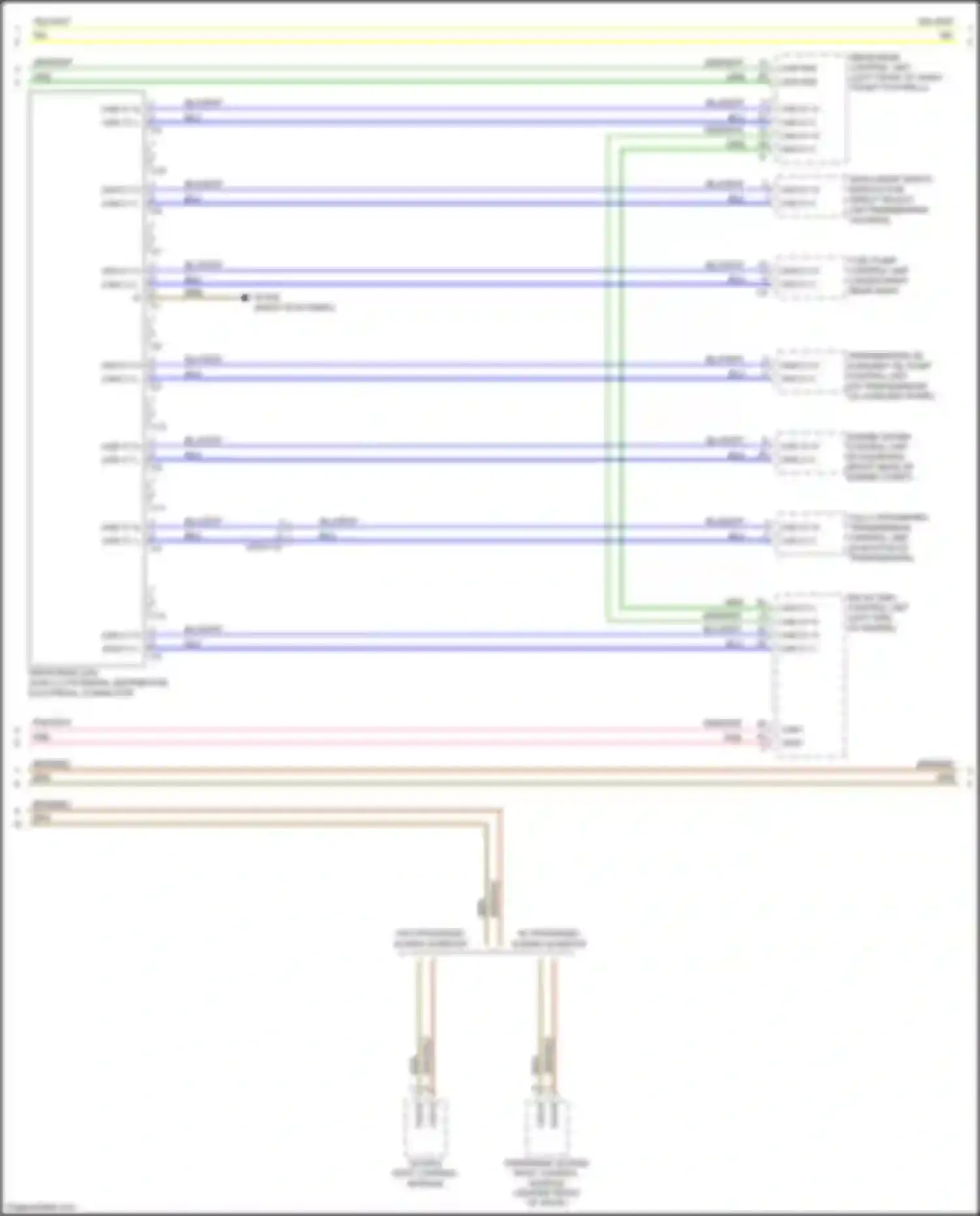 GLC-class Coupe Mercedes-Benz C253 (2016-2019): High/low bus circuit (5 of 6)