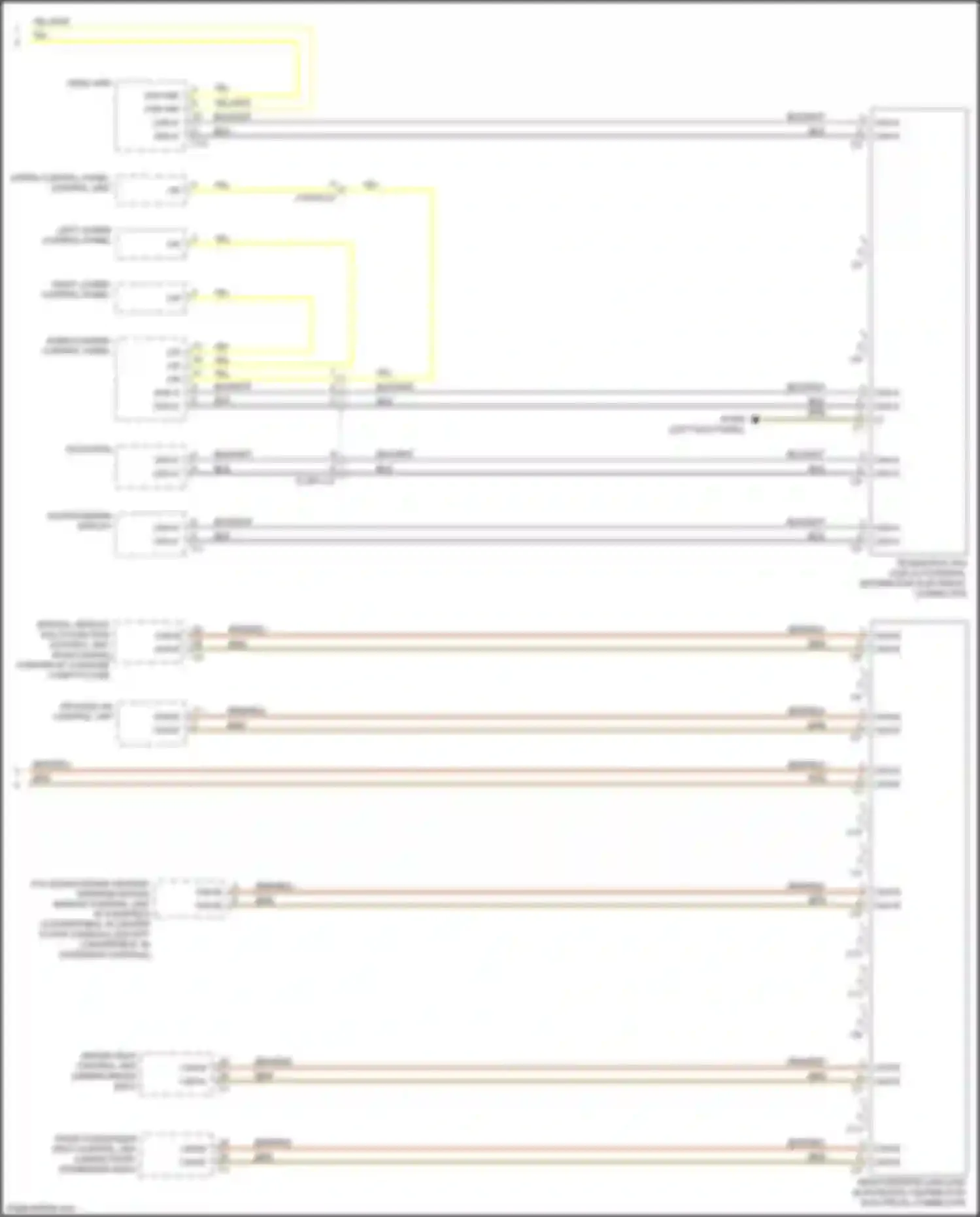 GLC-class Coupe Mercedes-Benz C253 (2016-2019): High/low bus circuit (6 of 6)