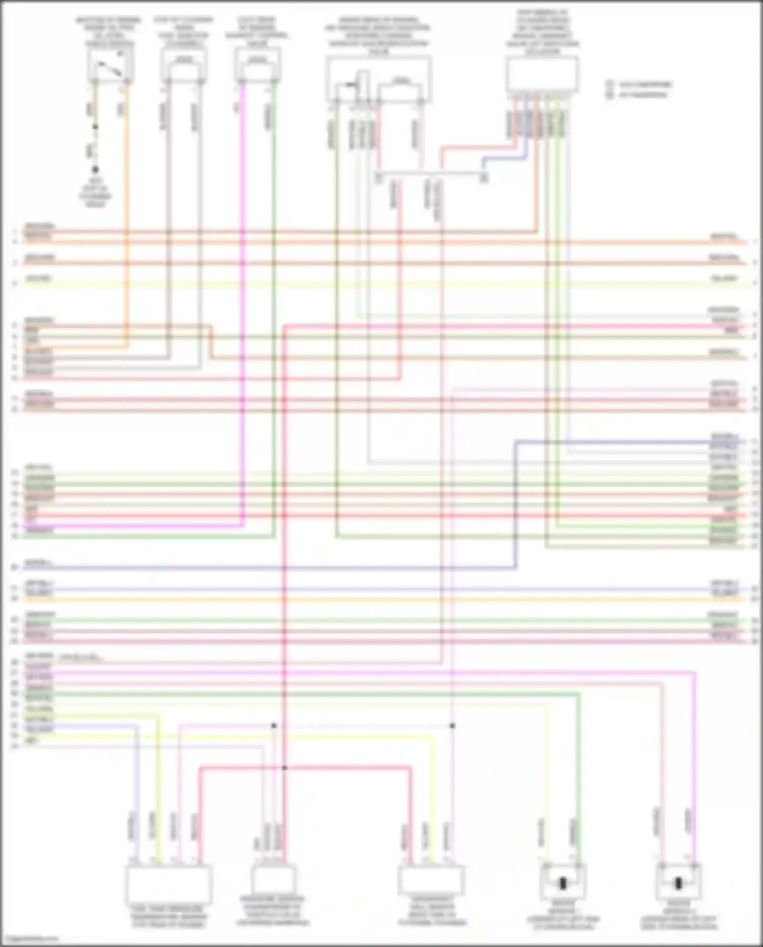 GLC-class Coupe Mercedes-Benz C253 (2016-2019): Wiring diagram engine performance 2.0l turbo (6 of 9)
