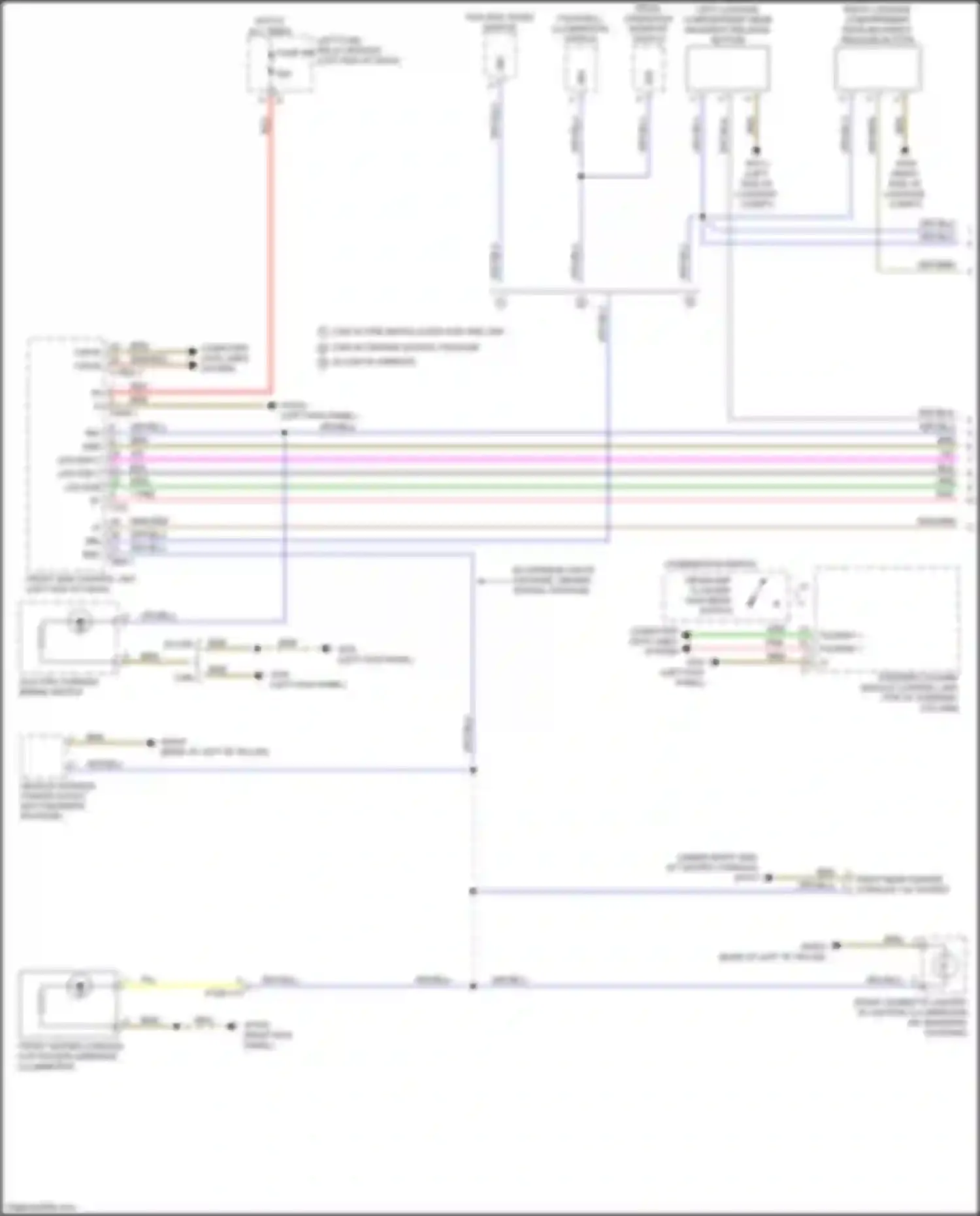 GLC-class Coupe Mercedes-Benz C253 (2016-2019): Instrument illumination circuit (1 of 3)