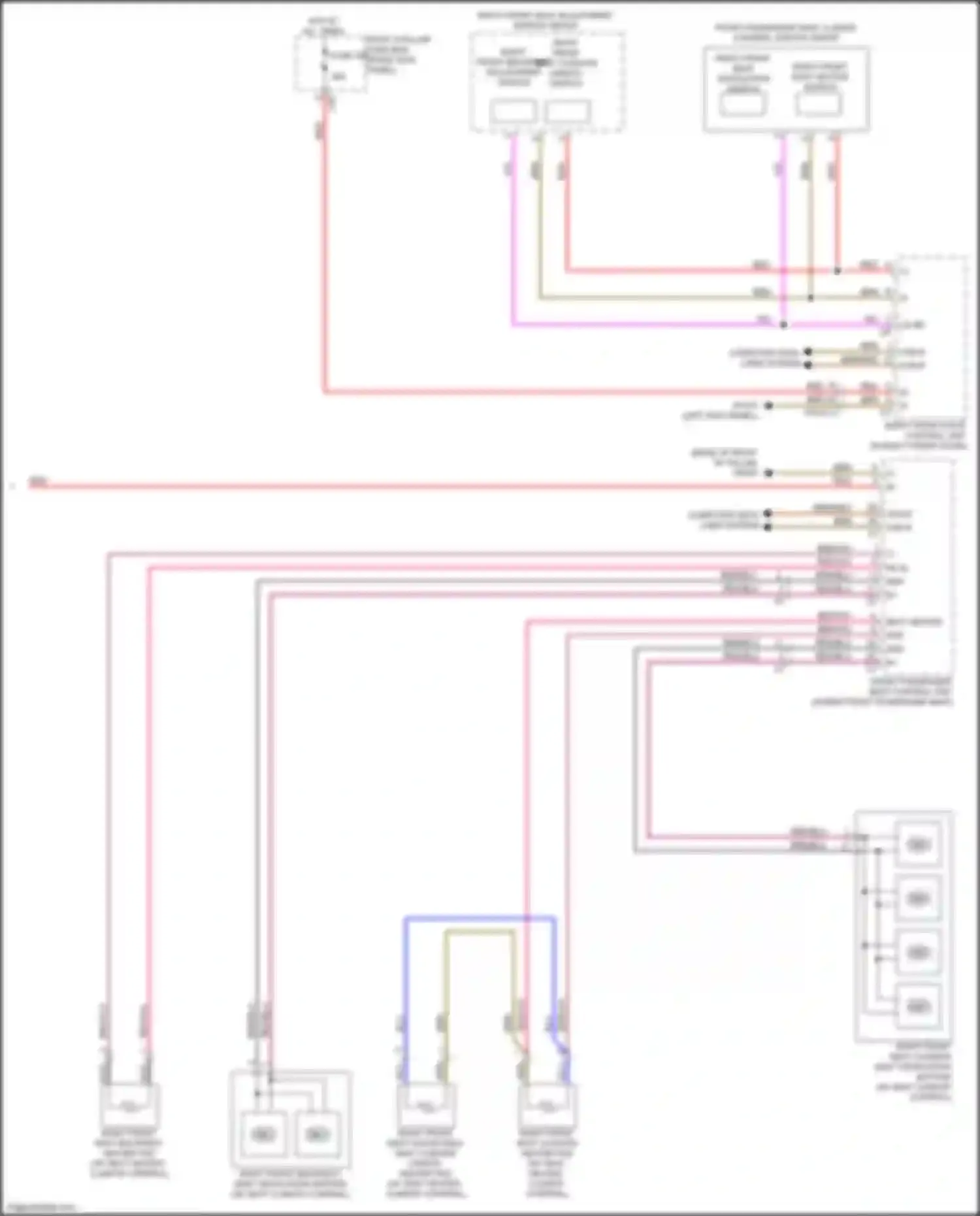Wiring diagram computer data lines system for Mercedes-Benz GLC-class Coupe C253 (2016-2019) (14 of 105)