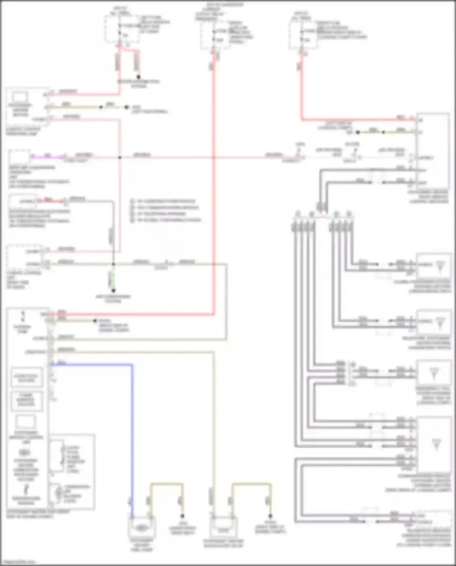 Wiring diagram temperature sensor for Mercedes-Benz GLC-class Coupe C253 (2016-2019) (1 of 1)