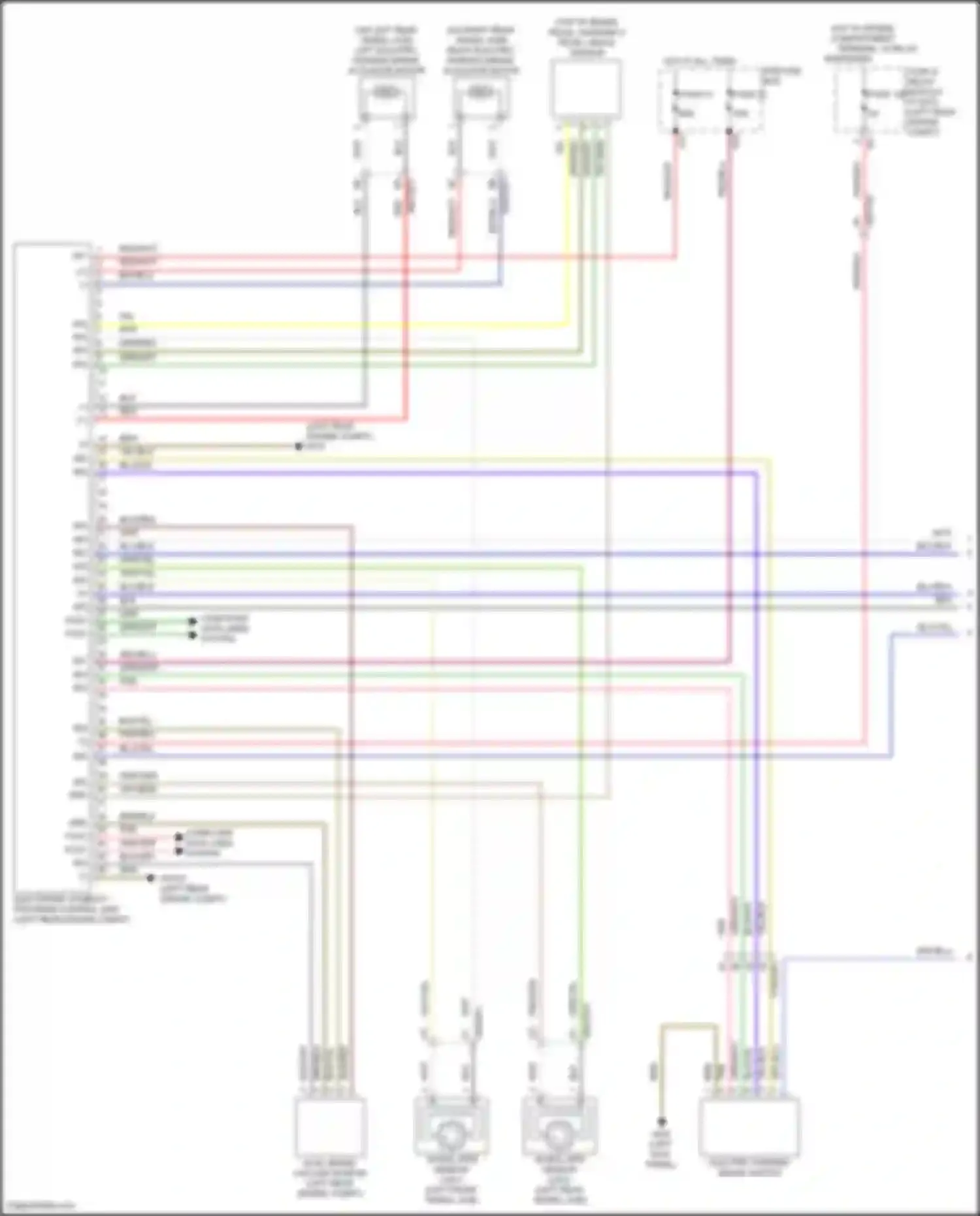 GLC-class Coupe Mercedes-Benz C254 (2023-2024): Anti-lock brakes circuit (1 of 2)