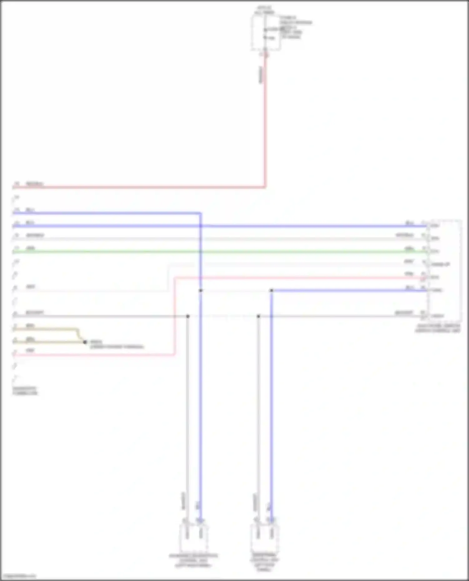 GLC-class Coupe Mercedes-Benz C254 (2023-2024): Data link connector circuit