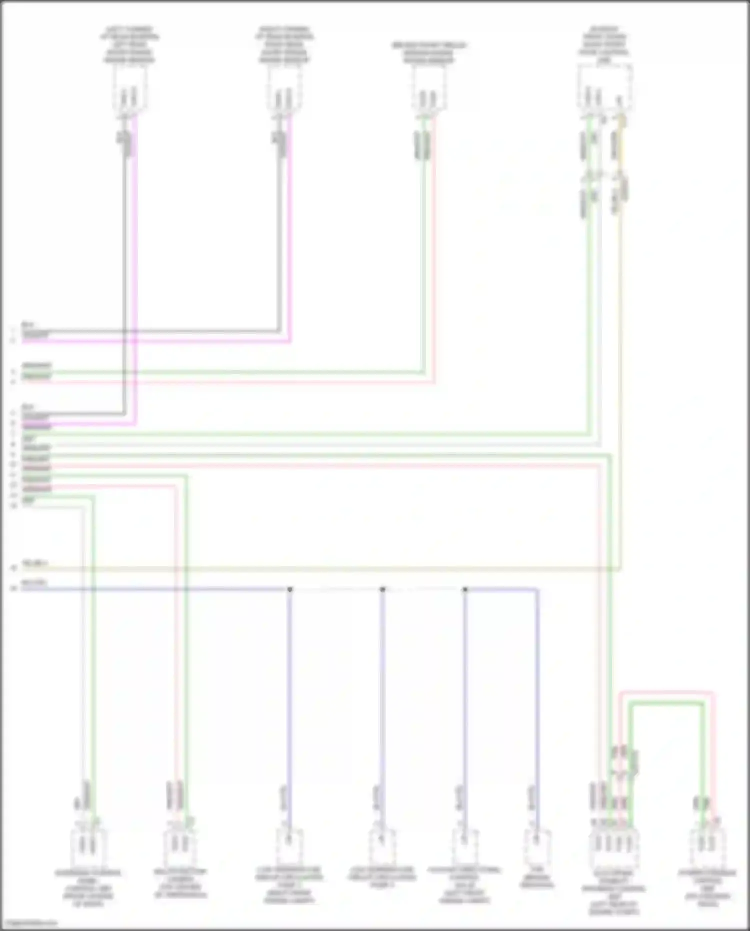 GLC-class Coupe Mercedes-Benz C254 (2023-2024): High/low bus circuit (4 of 4)
