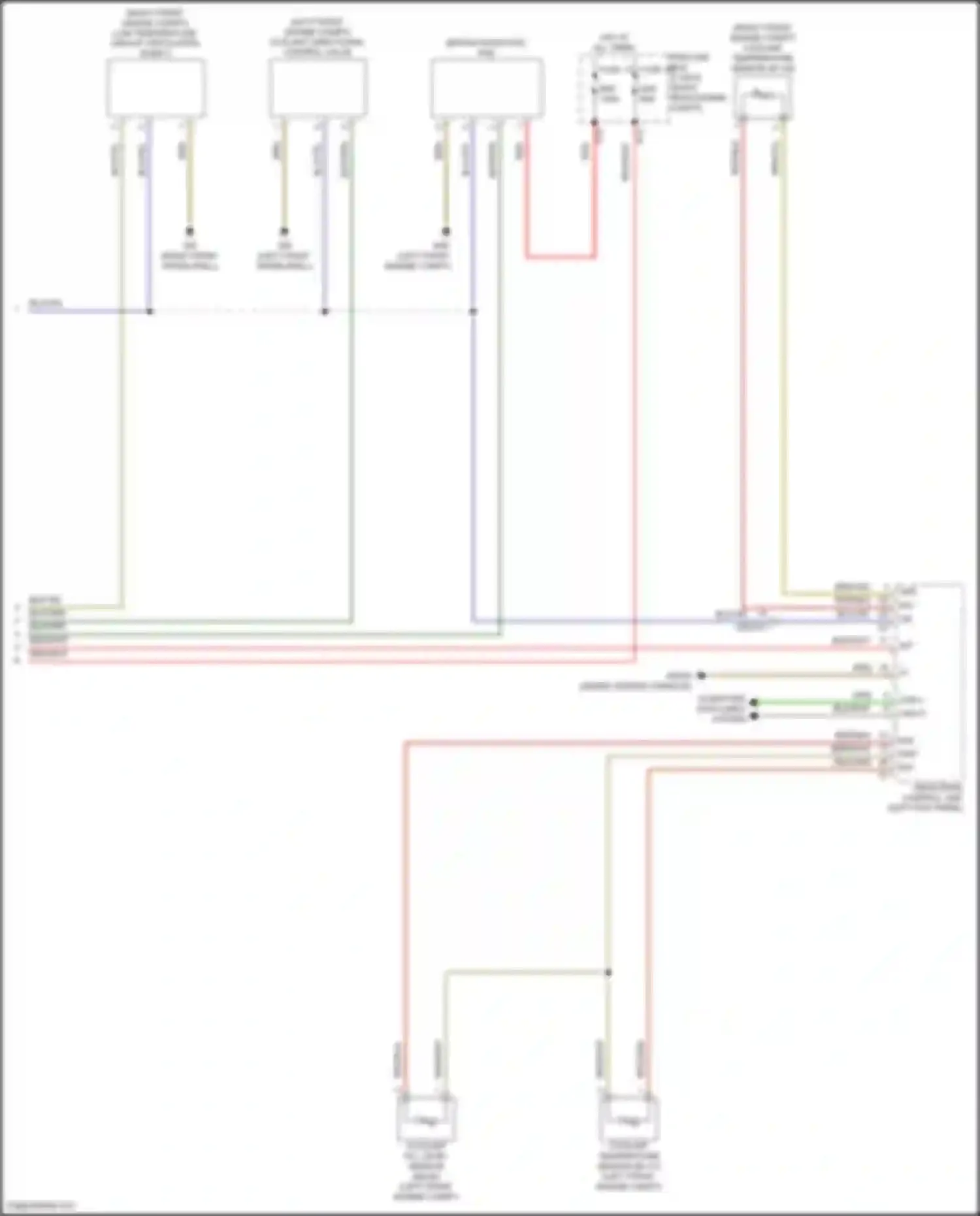 GLC-class Coupe Mercedes-Benz C254 (2023-2024): Cooling fan circuit (2 of 2)