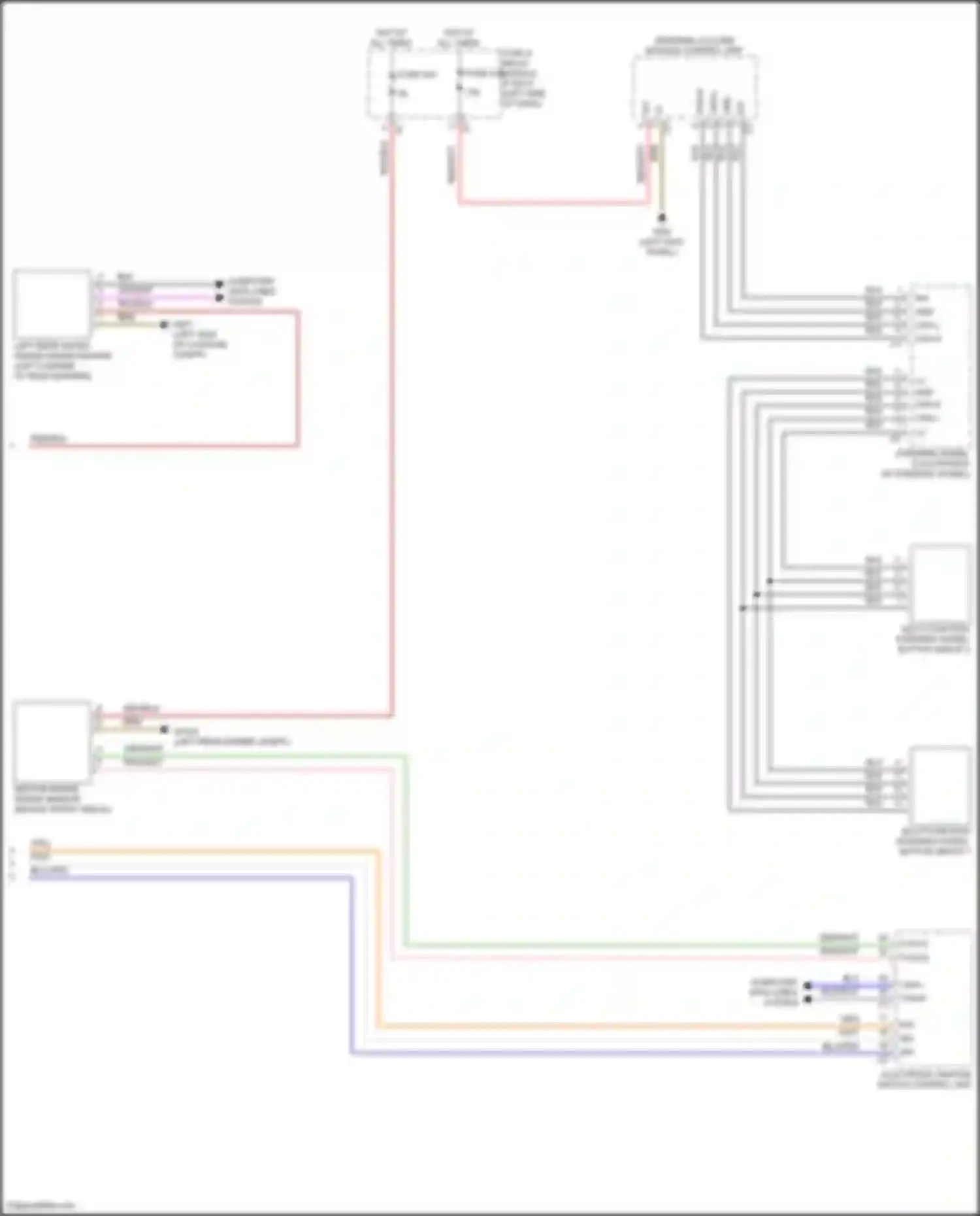 GLC-class Coupe Mercedes-Benz C254 (2023-2024): Cruise control circuit (2 of 2)