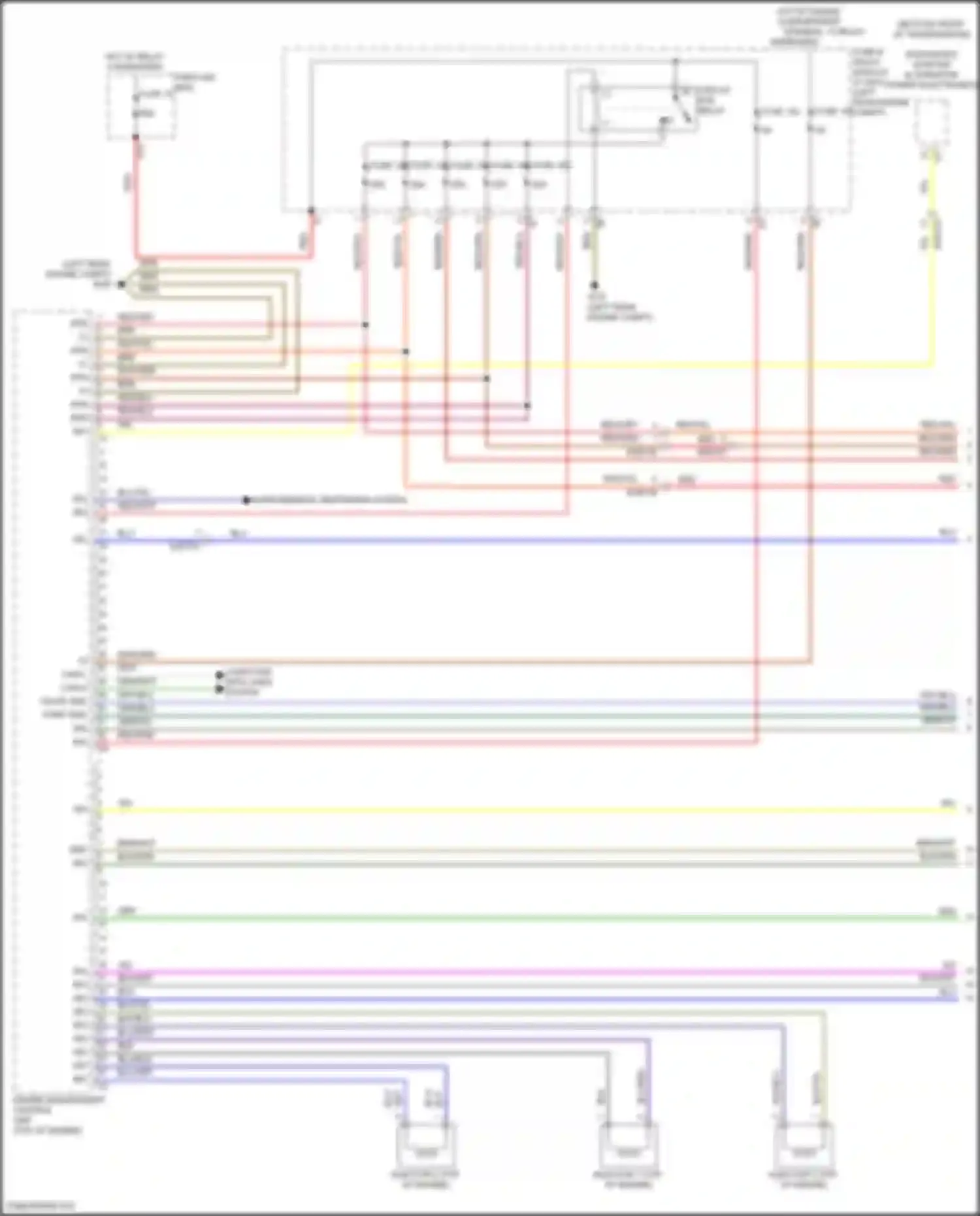 GLC-class Coupe Mercedes-Benz C254 (2023-2024): Wiring diagram engine performance 2.0l turbo hybrid (1 of 9)