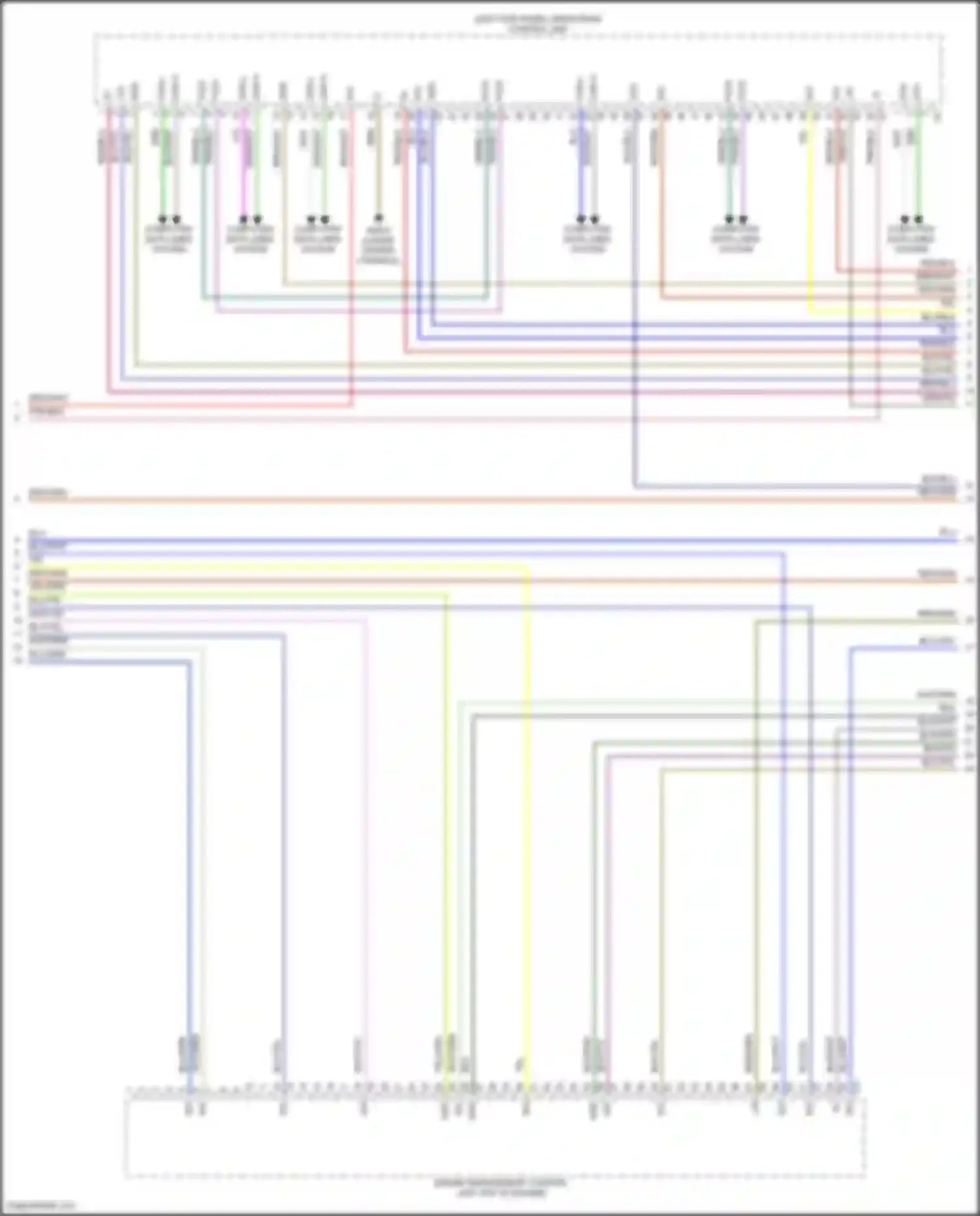 GLC-class Coupe Mercedes-Benz C254 (2023-2024): Wiring diagram engine performance 2.0l turbo hybrid (5 of 9)