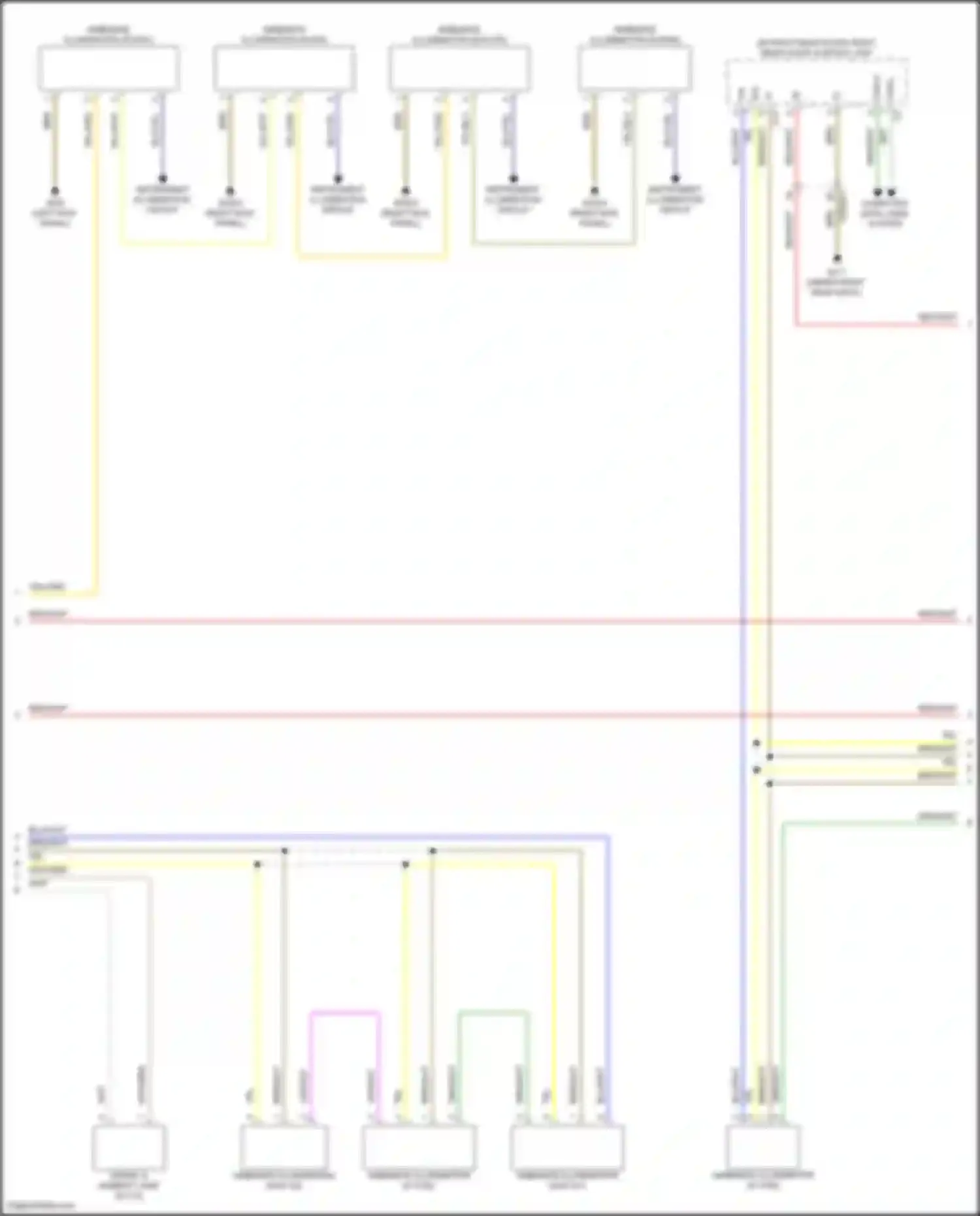 GLC-class Coupe Mercedes-Benz C254 (2023-2024): Courtesy lamps circuit (3 of 5)