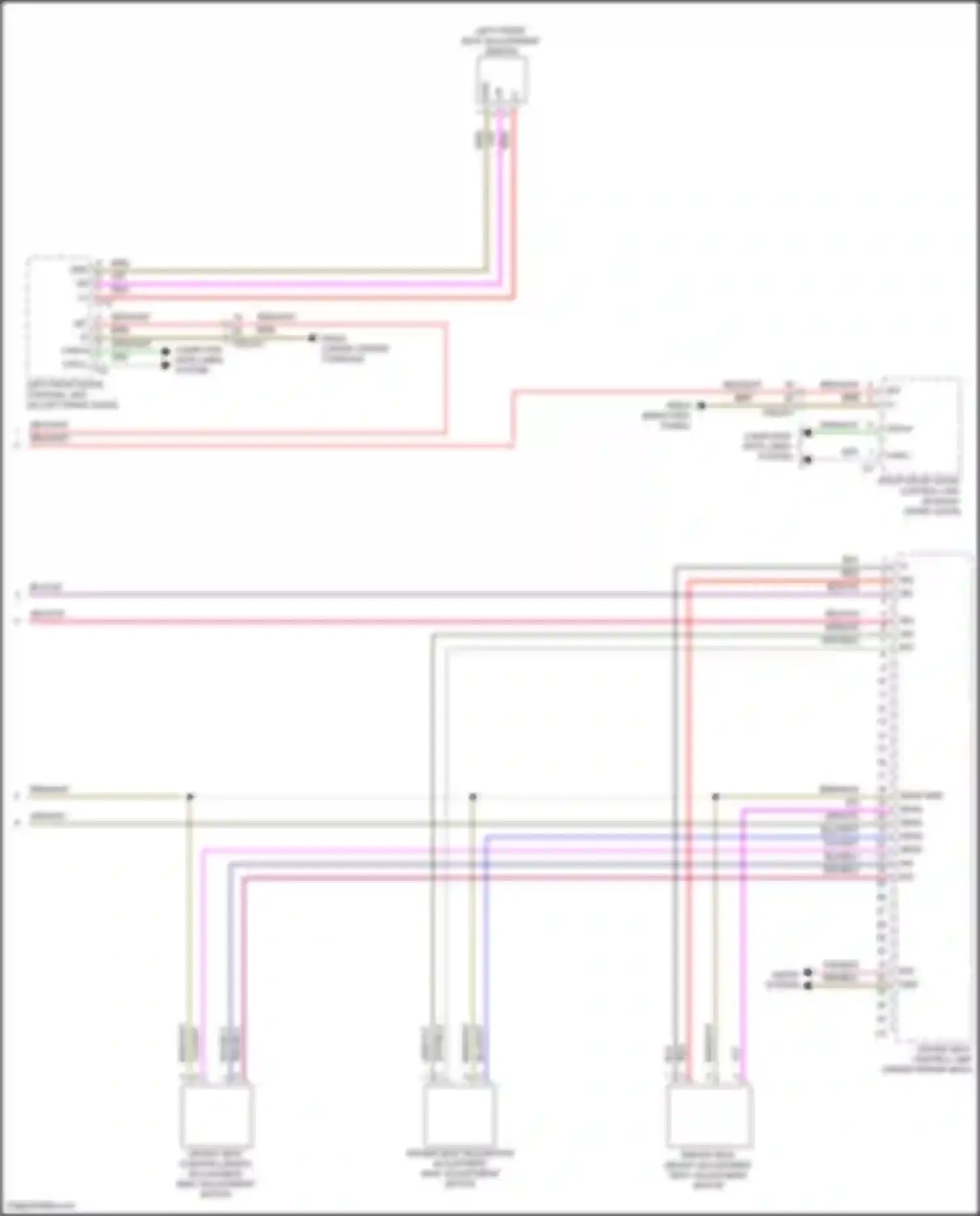 GLC-class Coupe Mercedes-Benz C254 (2023-2024): Driver"s memory seat circuit (2 of 2)