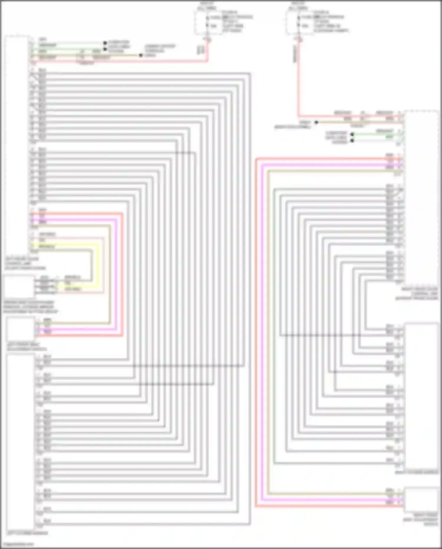 GLC-class Coupe Mercedes-Benz C254 (2023-2024): Memory mirrors circuit