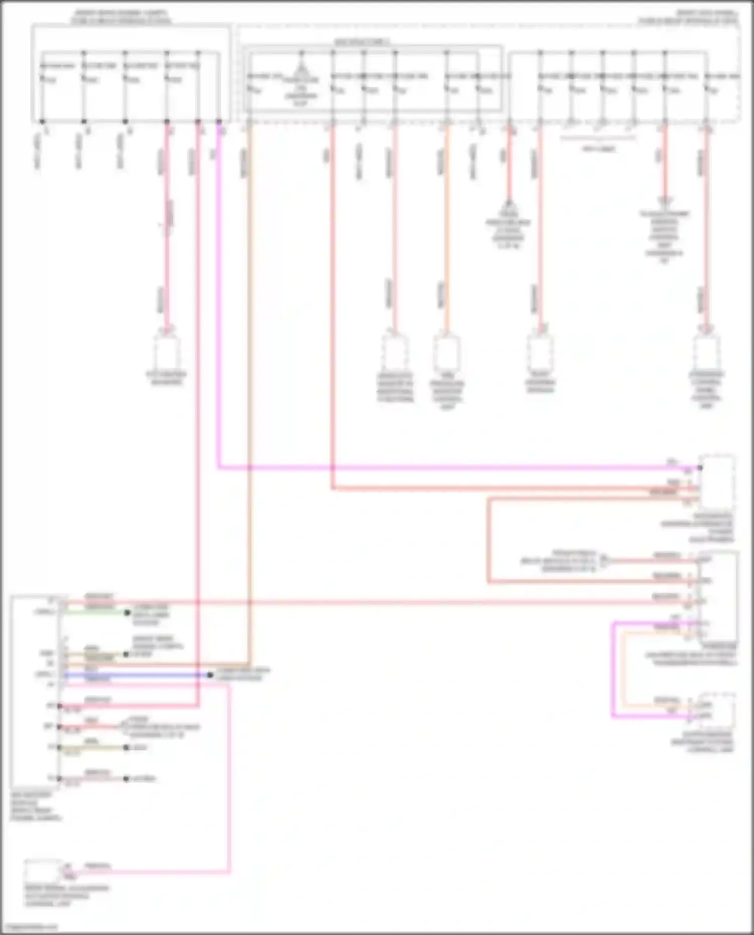GLC-class Coupe Mercedes-Benz C254 (2023-2024): Power distribution circuit (1 of 9)