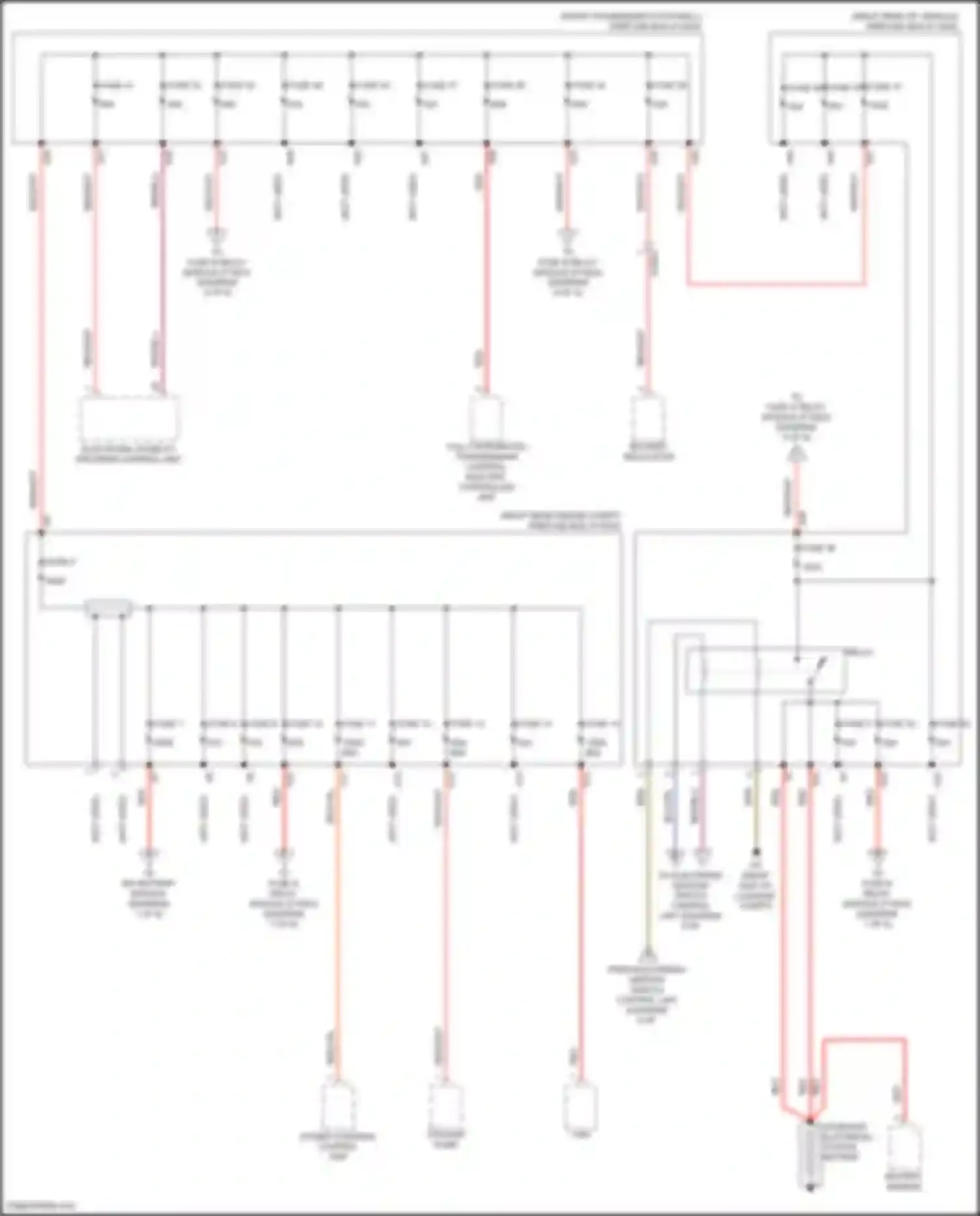GLC-class Coupe Mercedes-Benz C254 (2023-2024): Power distribution circuit (2 of 9)