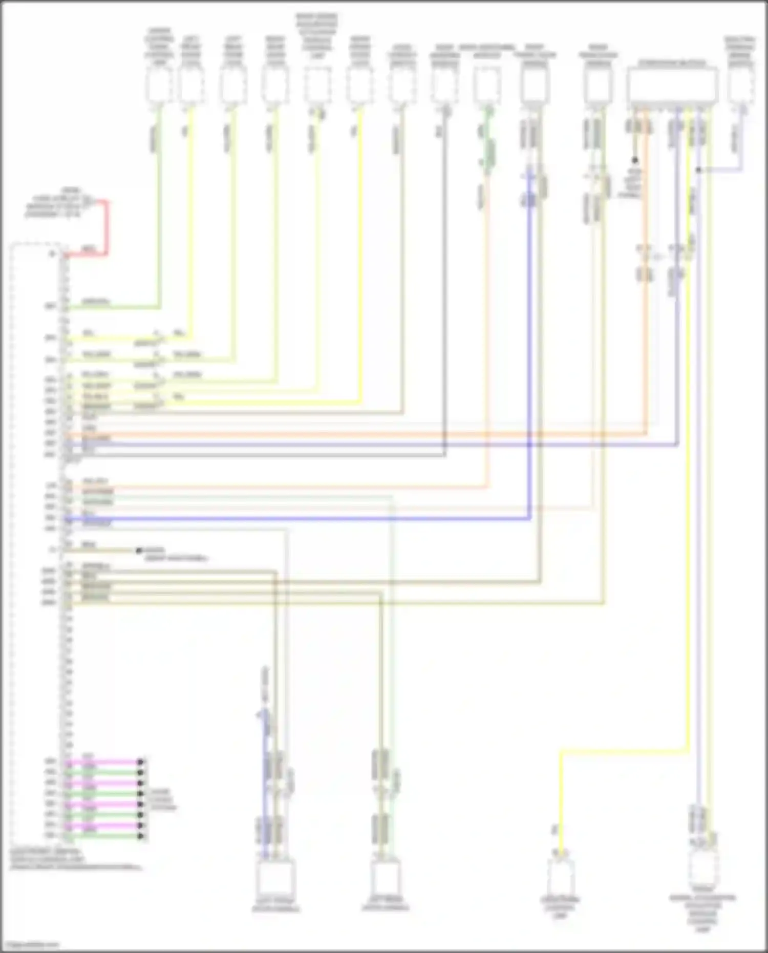 GLC-class Coupe Mercedes-Benz C254 (2023-2024): Power distribution circuit (8 of 9)