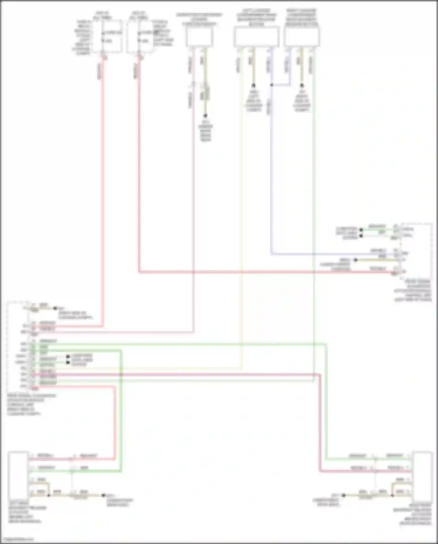 GLC-class Coupe Mercedes-Benz C254 (2023-2024): Rear head restraint circuit