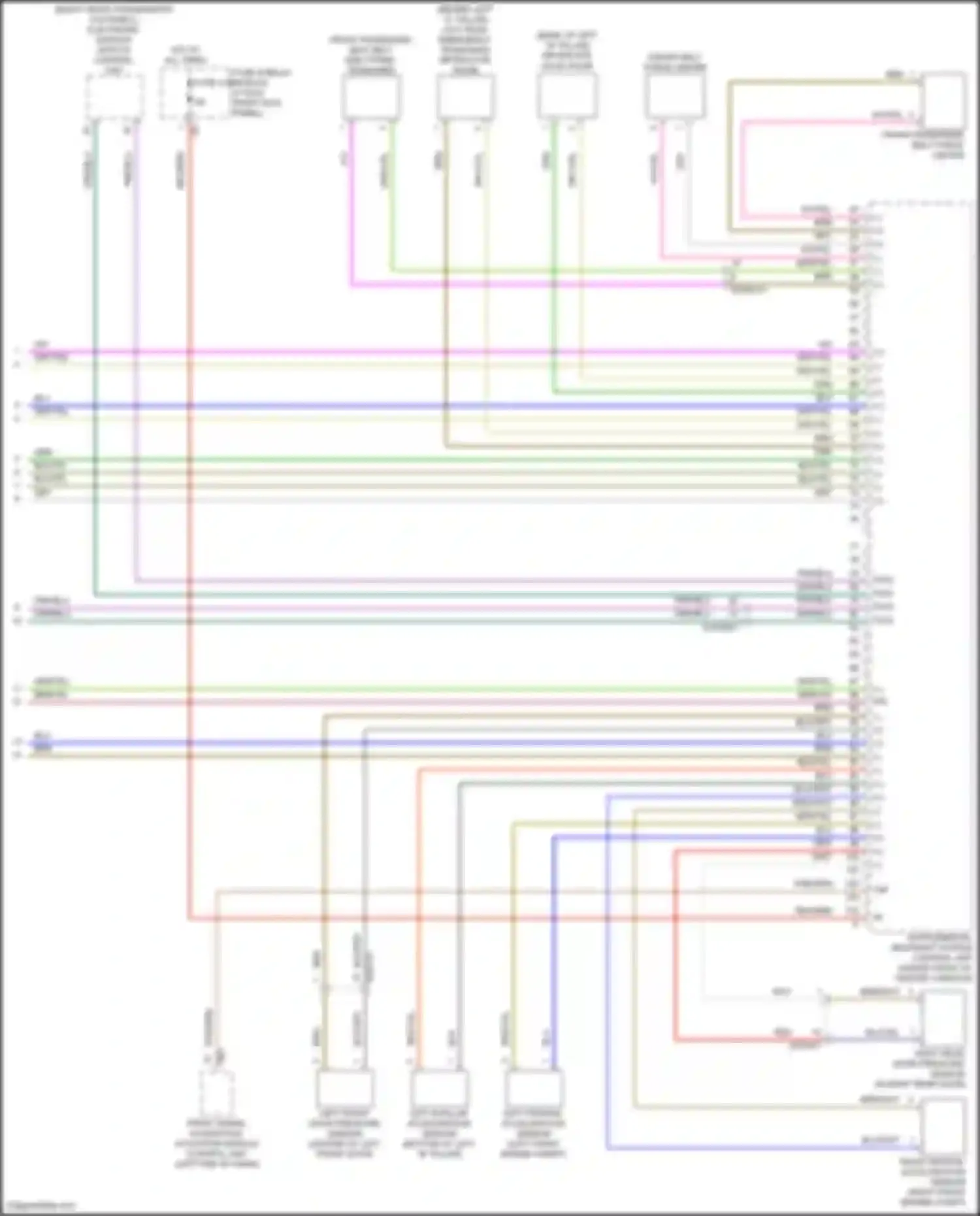 GLC-class Coupe Mercedes-Benz C254 (2023-2024): Supplemental restraint circuit (4 of 4)