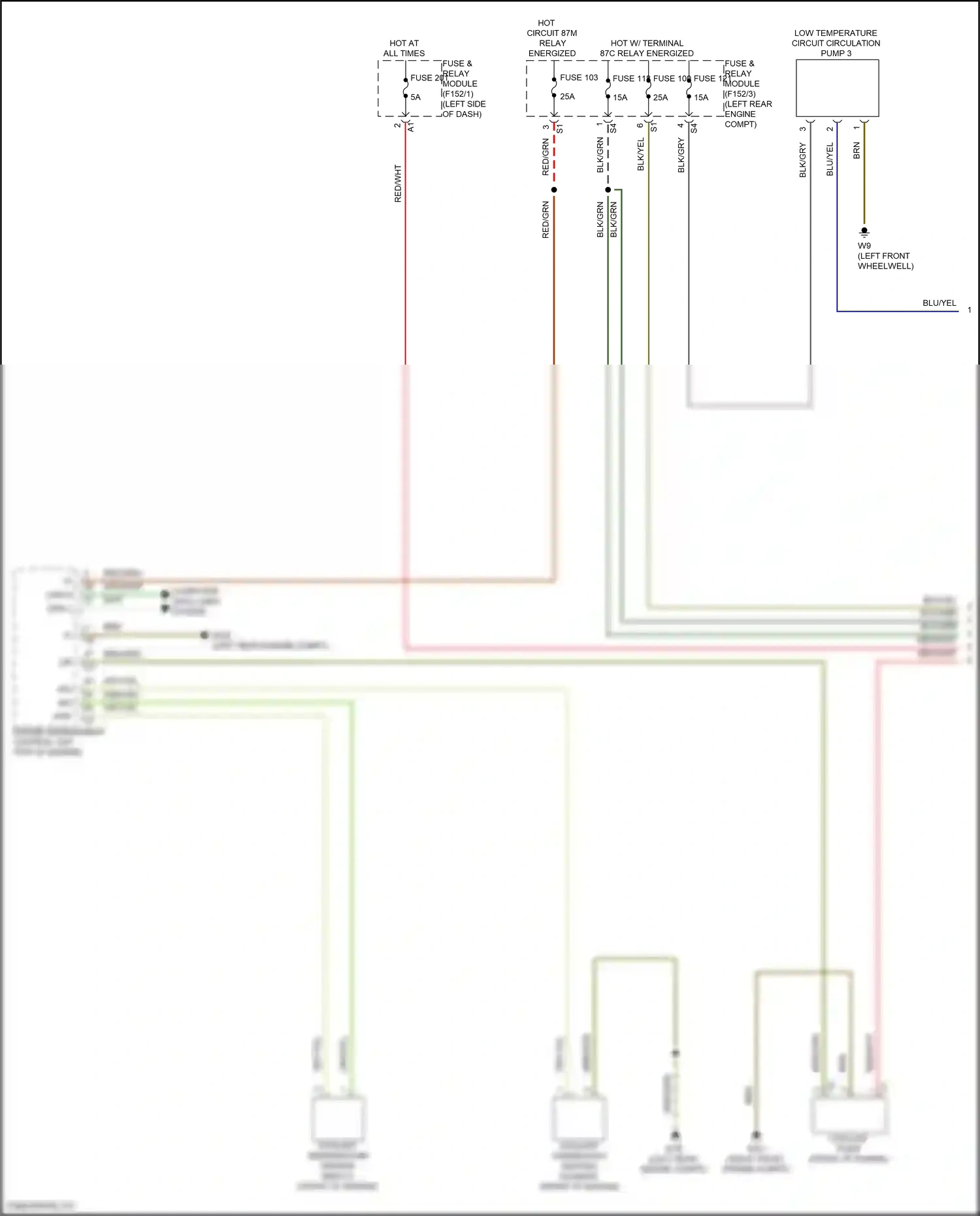 Wiring diagram computer data lines system for Mercedes-Benz GLC-class Coupe C254 (2023-2024) (13 of 73)