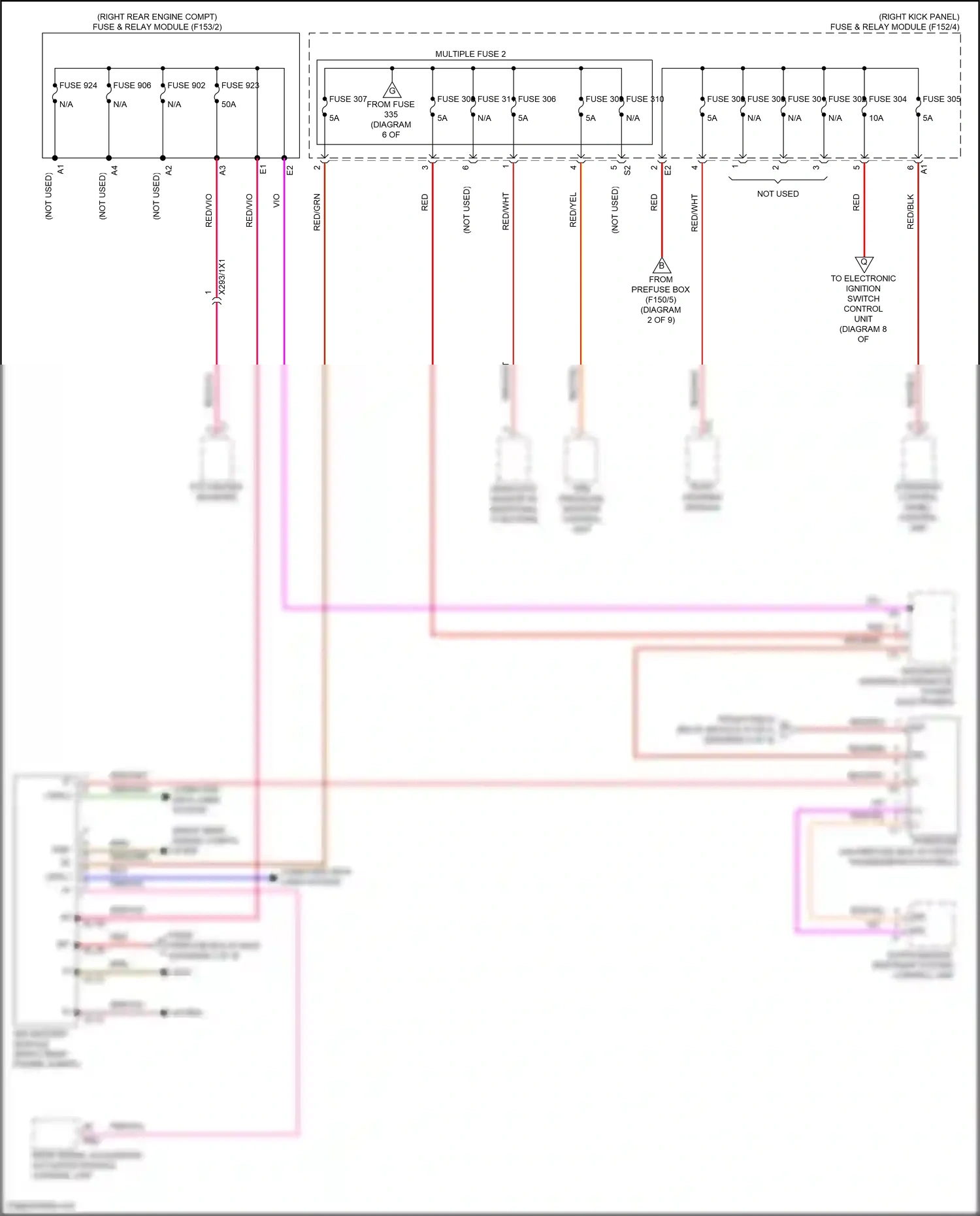 Wiring diagram computer data lines system for Mercedes-Benz GLC-class Coupe C254 (2023-2024) (16 of 73)